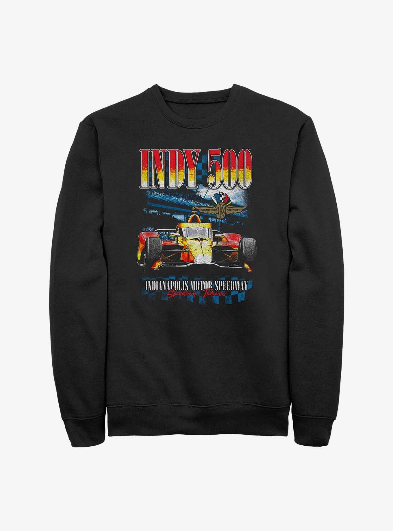 Indianapolis 500 Indy Crowd Sweatshirt, BLACK, hi-res