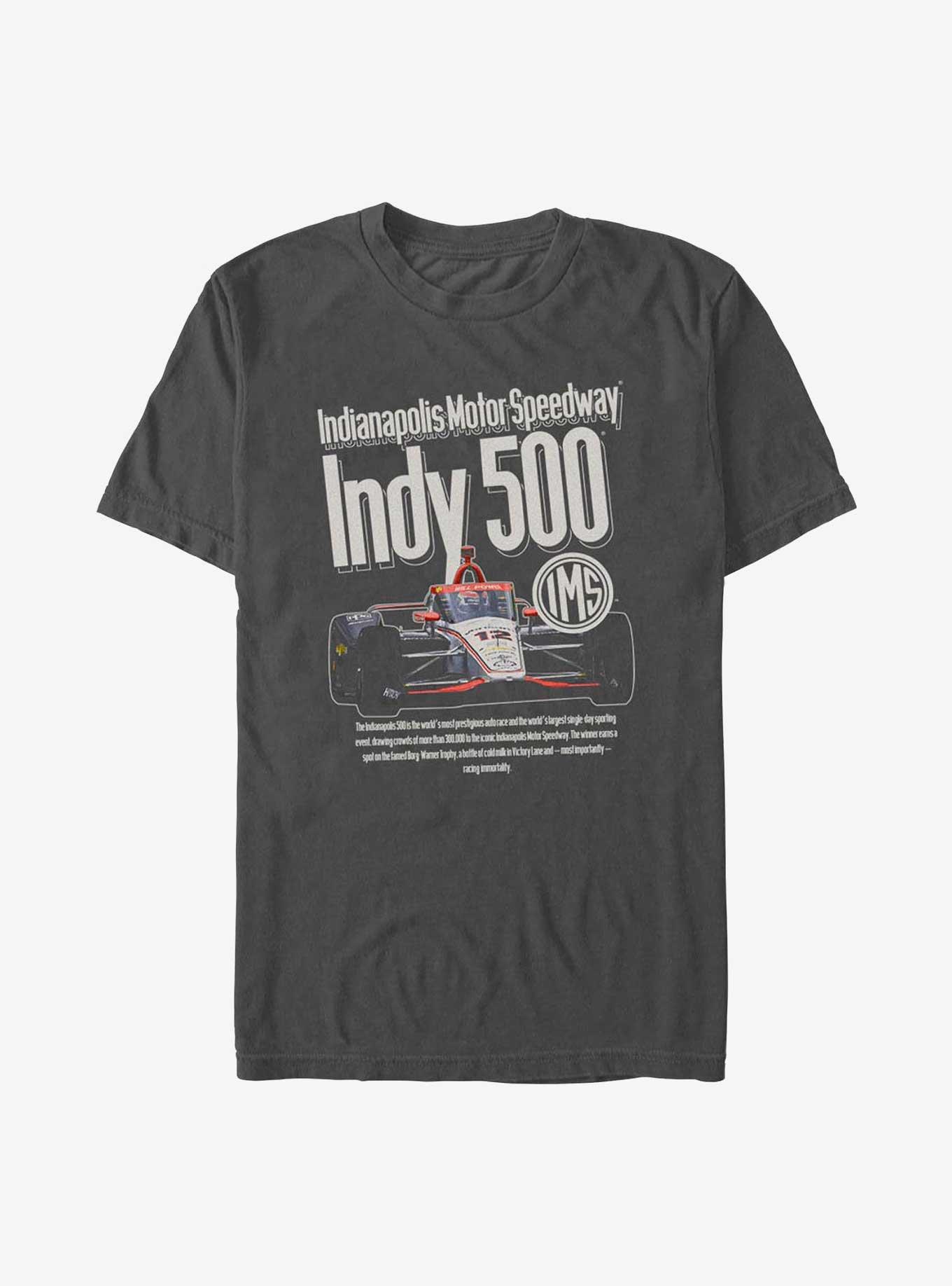 Indianapolis 500 Cover Ad T-Shirt, CHARCOAL, hi-res