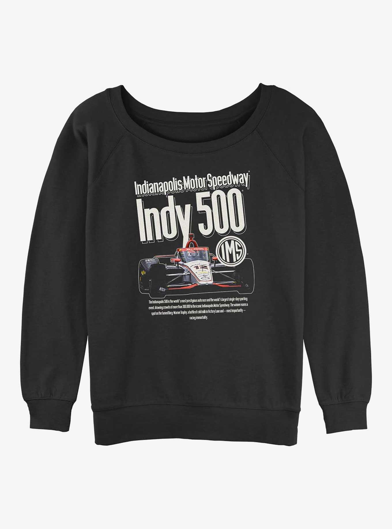 Indianapolis 500 Cover Ad Girls Slouchy Sweatshirt, , hi-res