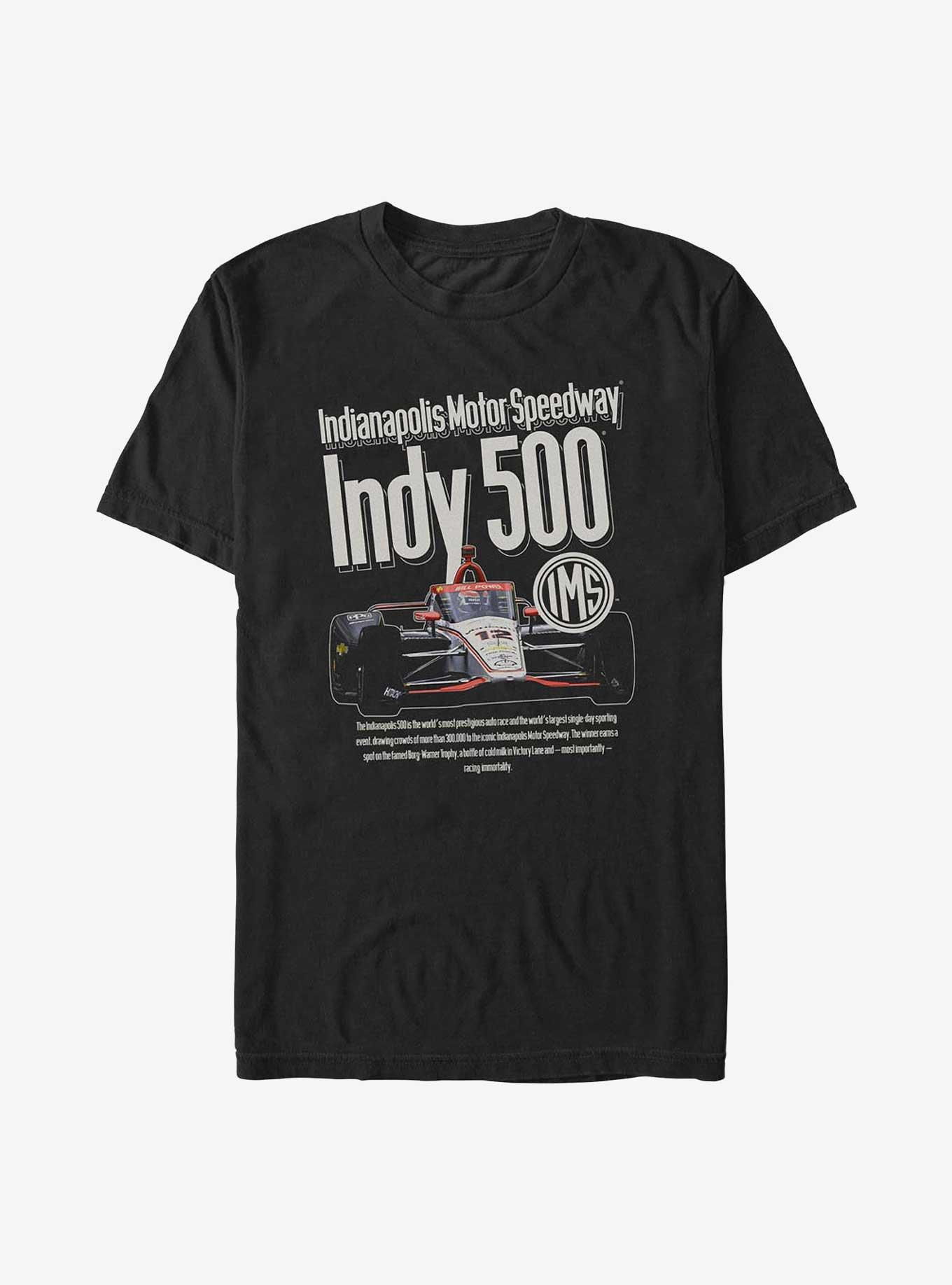 Indianapolis 500 Cover Ad T-Shirt, BLACK, hi-res