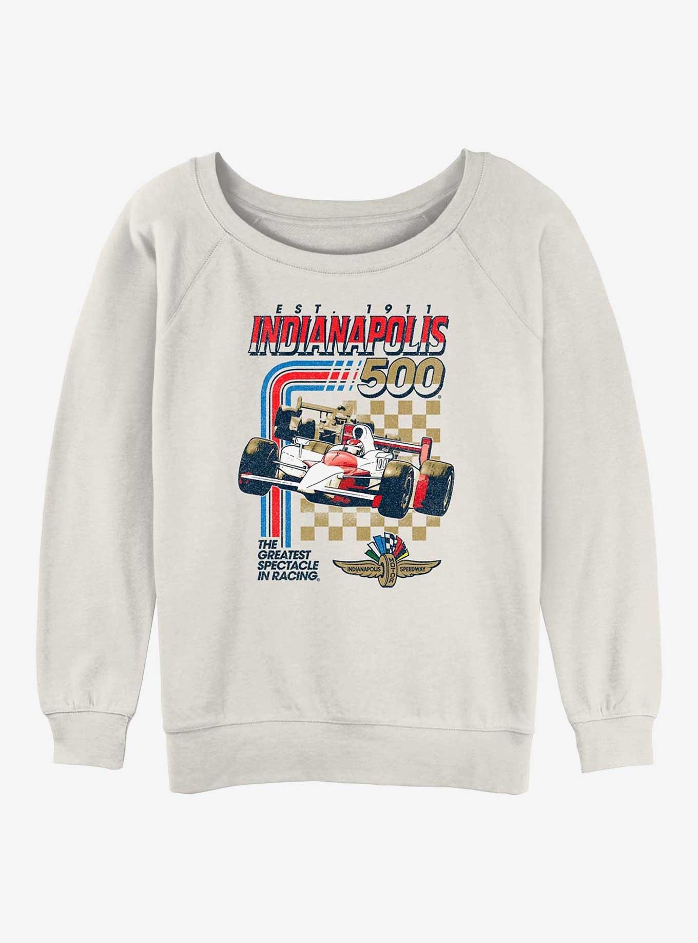 Indianapolis 500 Racing Stripes Girls Slouchy Sweatshirt, , hi-res