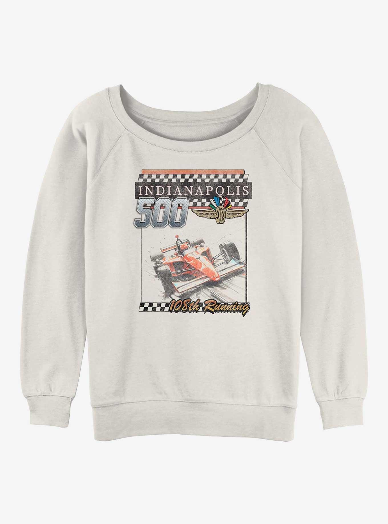 Indianapolis 500 108Th Running Girls Slouchy Sweatshirt, , hi-res