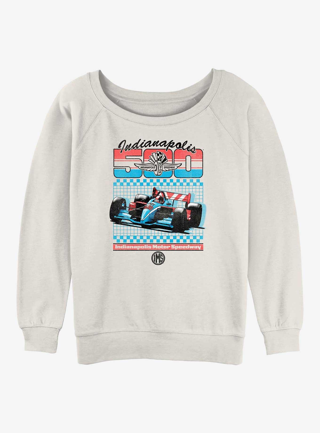 Indianapolis 500 Retro Sport Girls Slouchy Sweatshirt