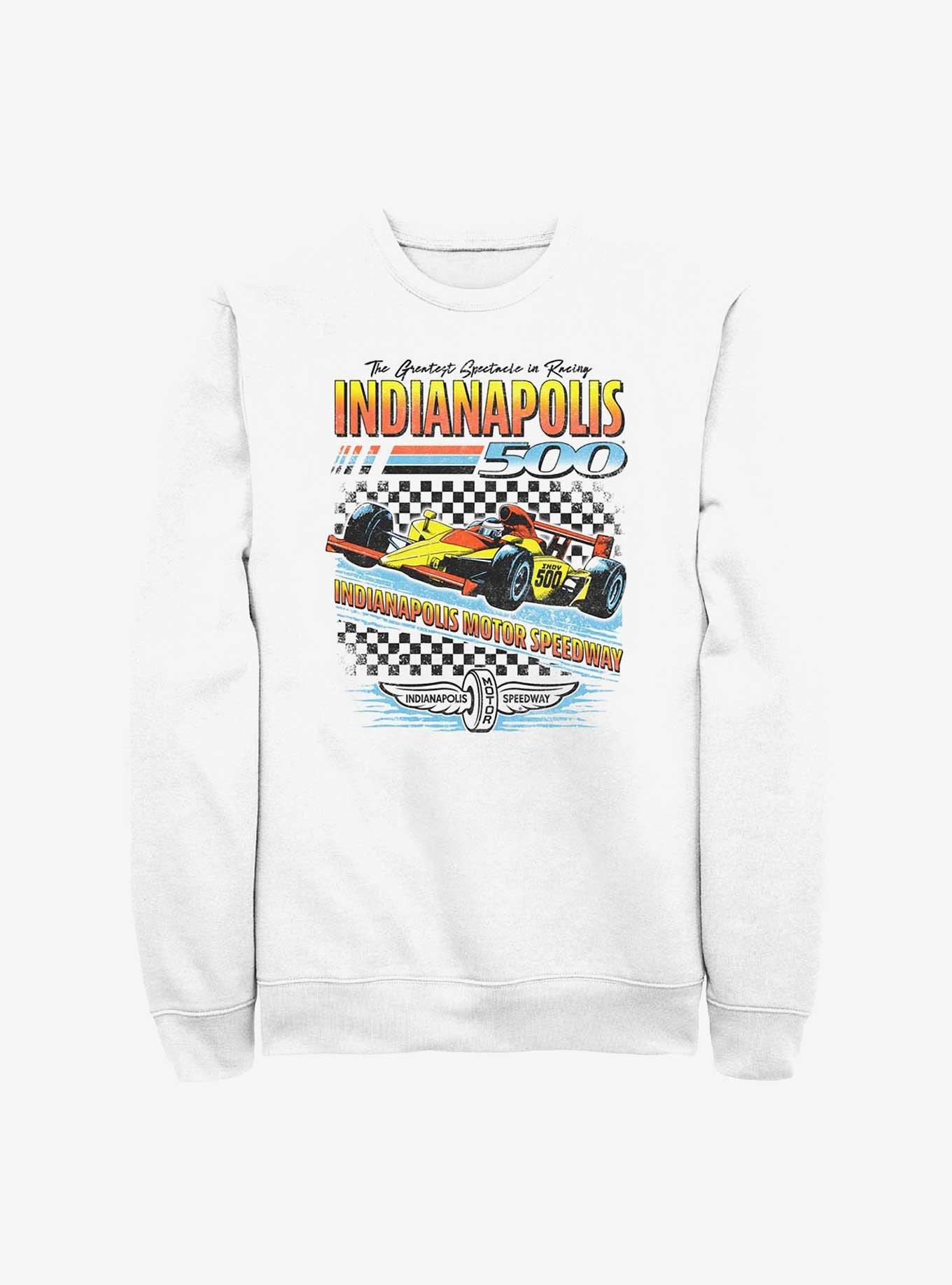 Indianapolis 500 Race Checker Sweatshirt, , hi-res