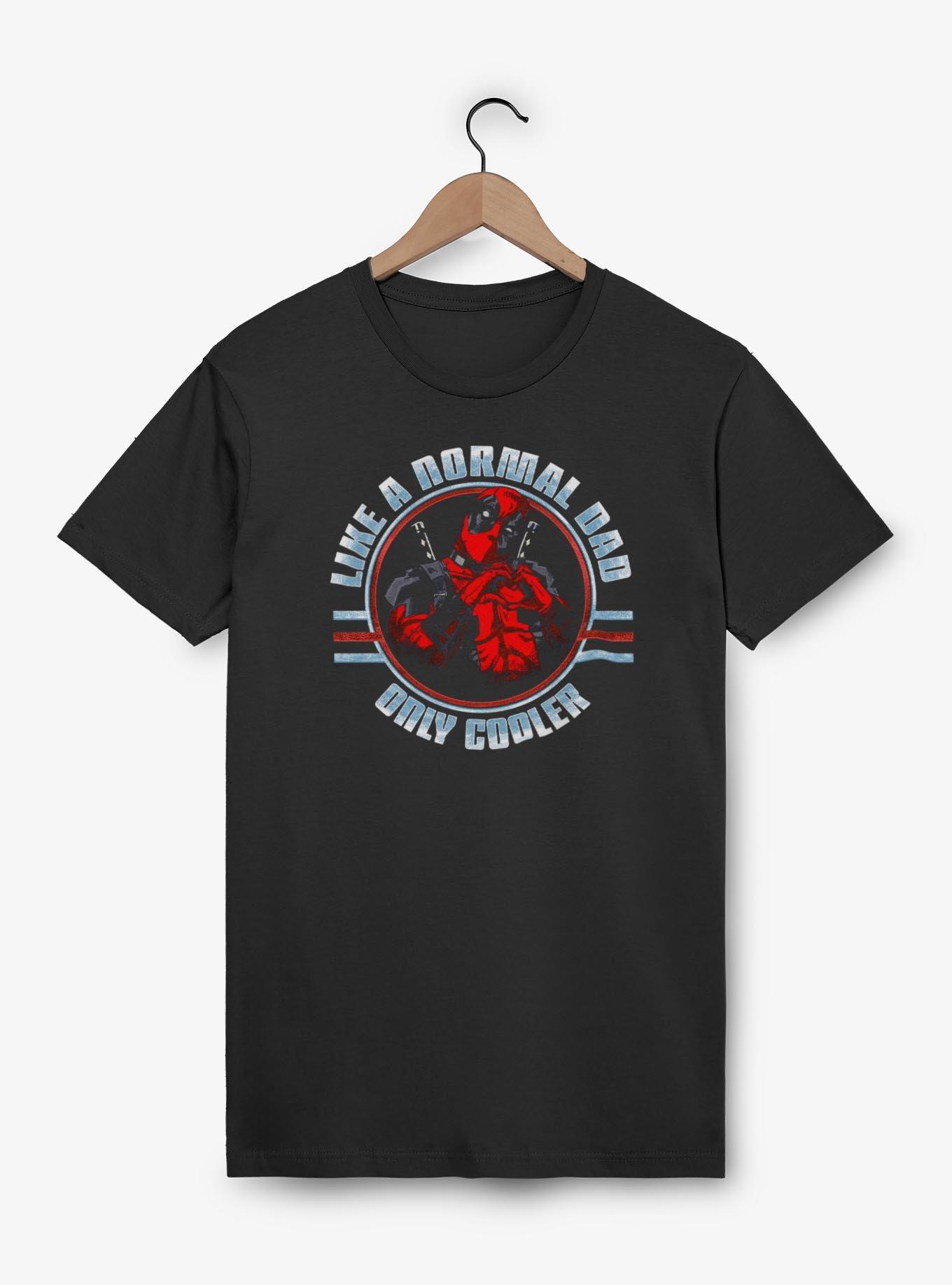 Marvel Deadpool Cooler Dad T-Shirt, BLACK, hi-res