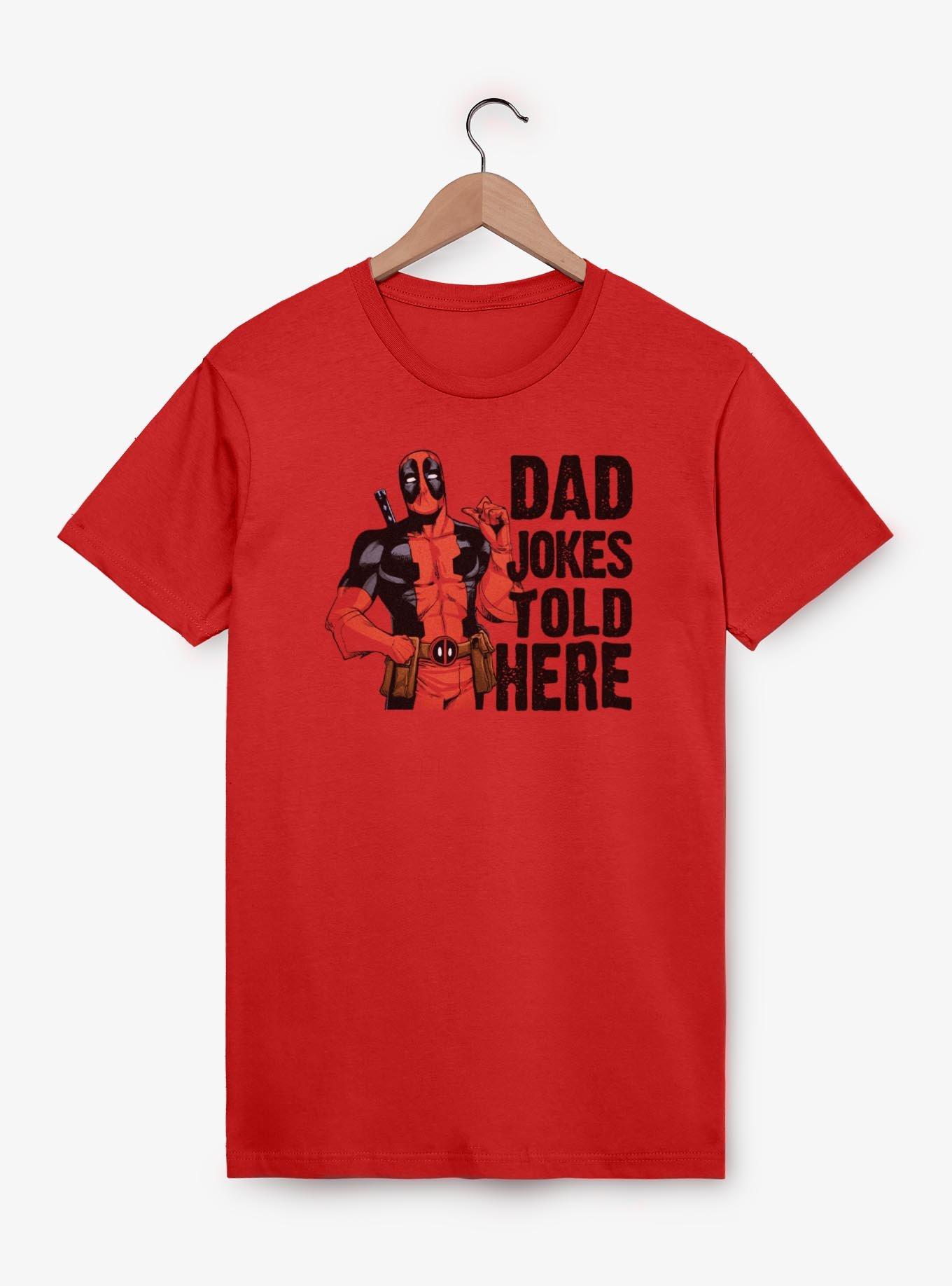 Marvel Deadpool Dad Joker T-Shirt, RED, hi-res