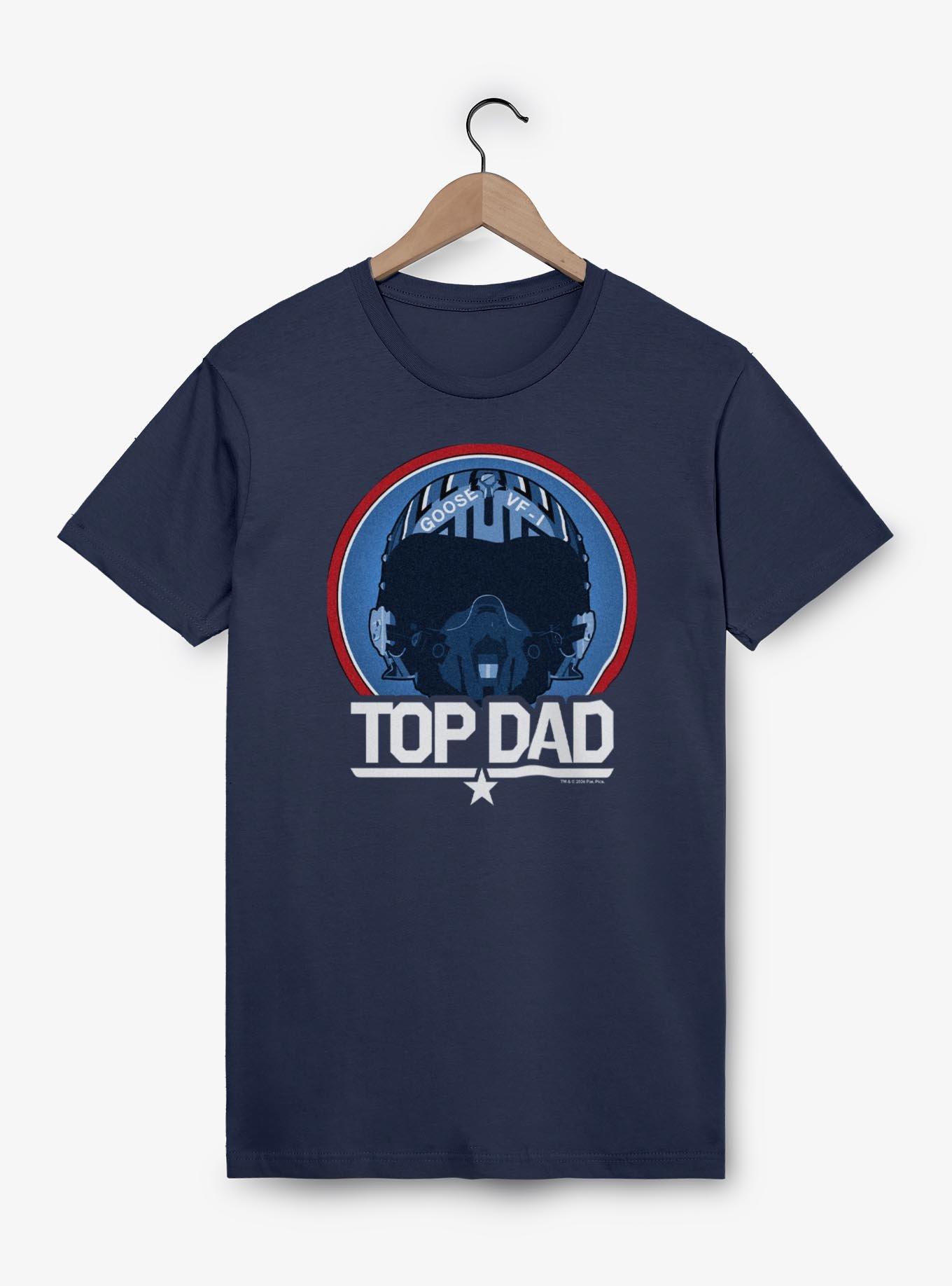 Top Gun Dad Helmet T-Shirt, NAVY, hi-res