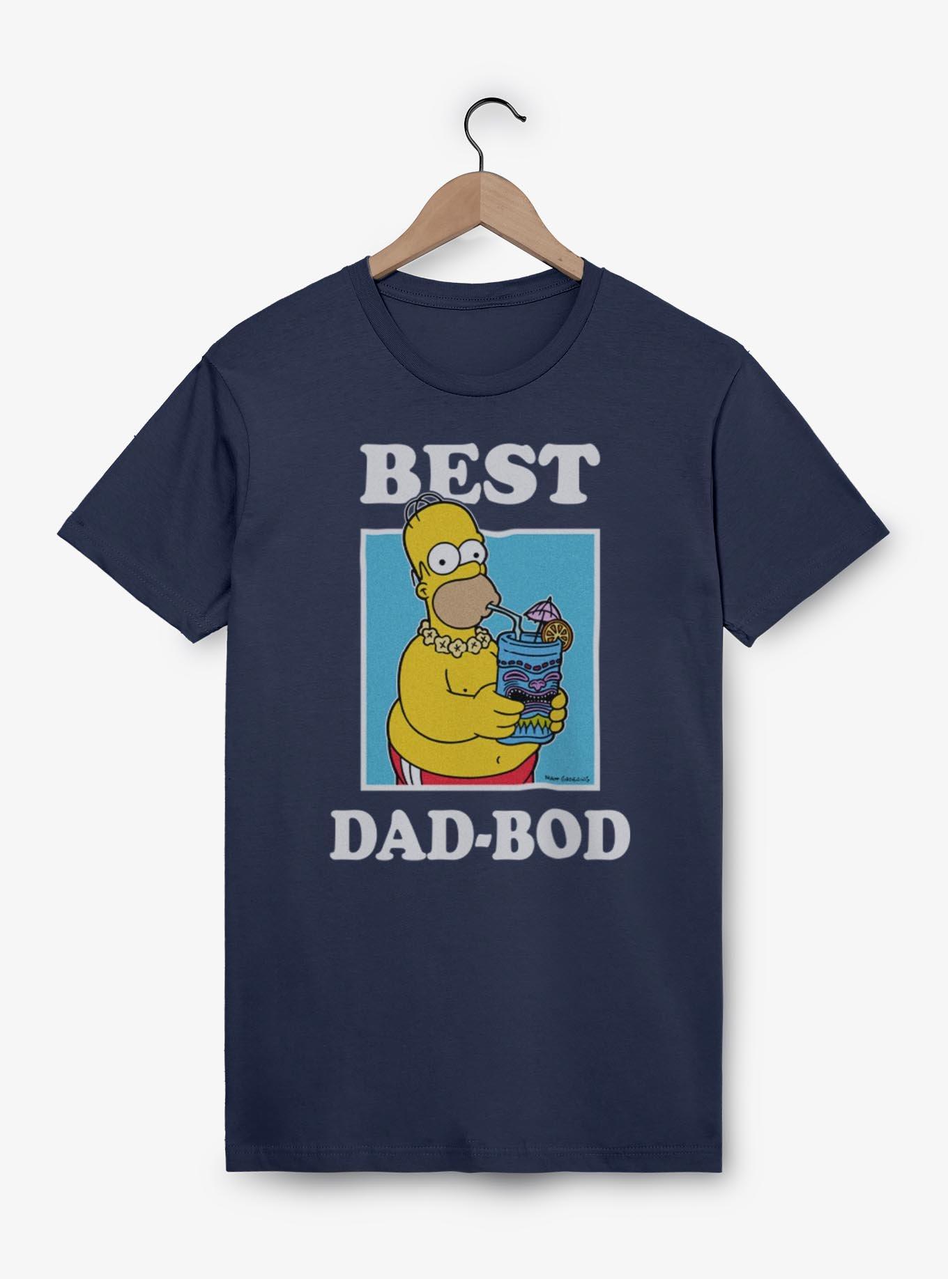 The Simpsons Best Bod T-Shirt, NAVY, hi-res