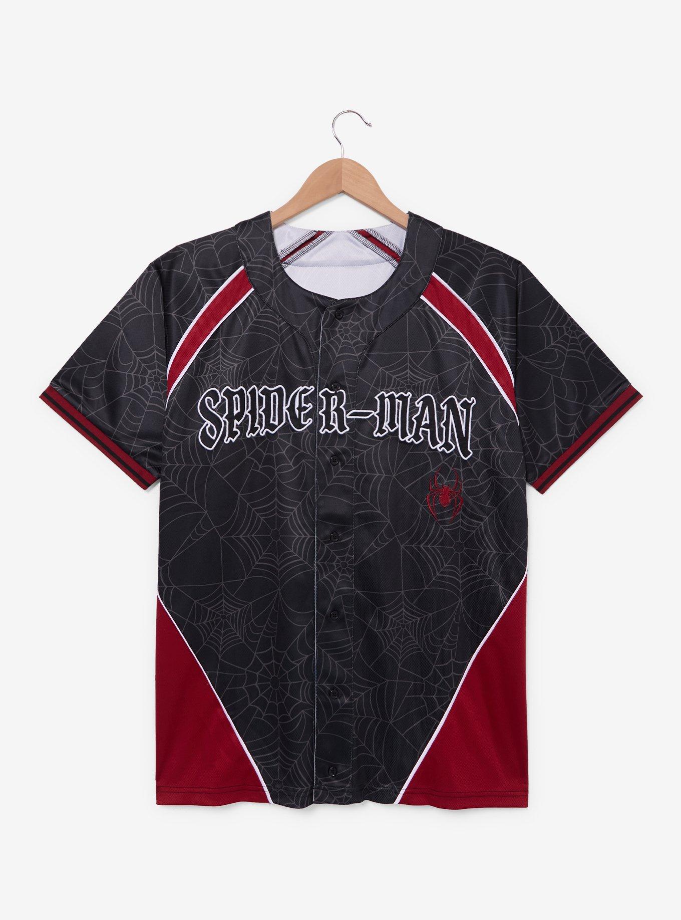 Marvel Spider-Man Miles Morales Baseball Jersey - BoxLunch Exclusive, , hi-res