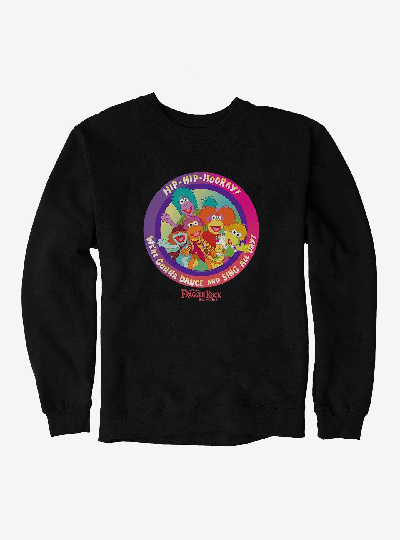 Jim Henson's Fraggle Rock Back To The Rock Dance And Sing All Day! Sweatshirt