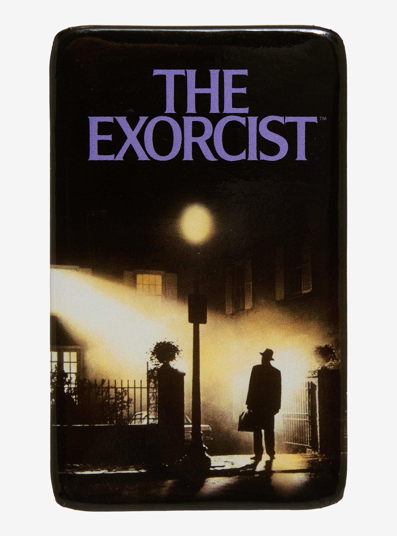 The Exorcist VHS Poster Button Pin, , hi-res