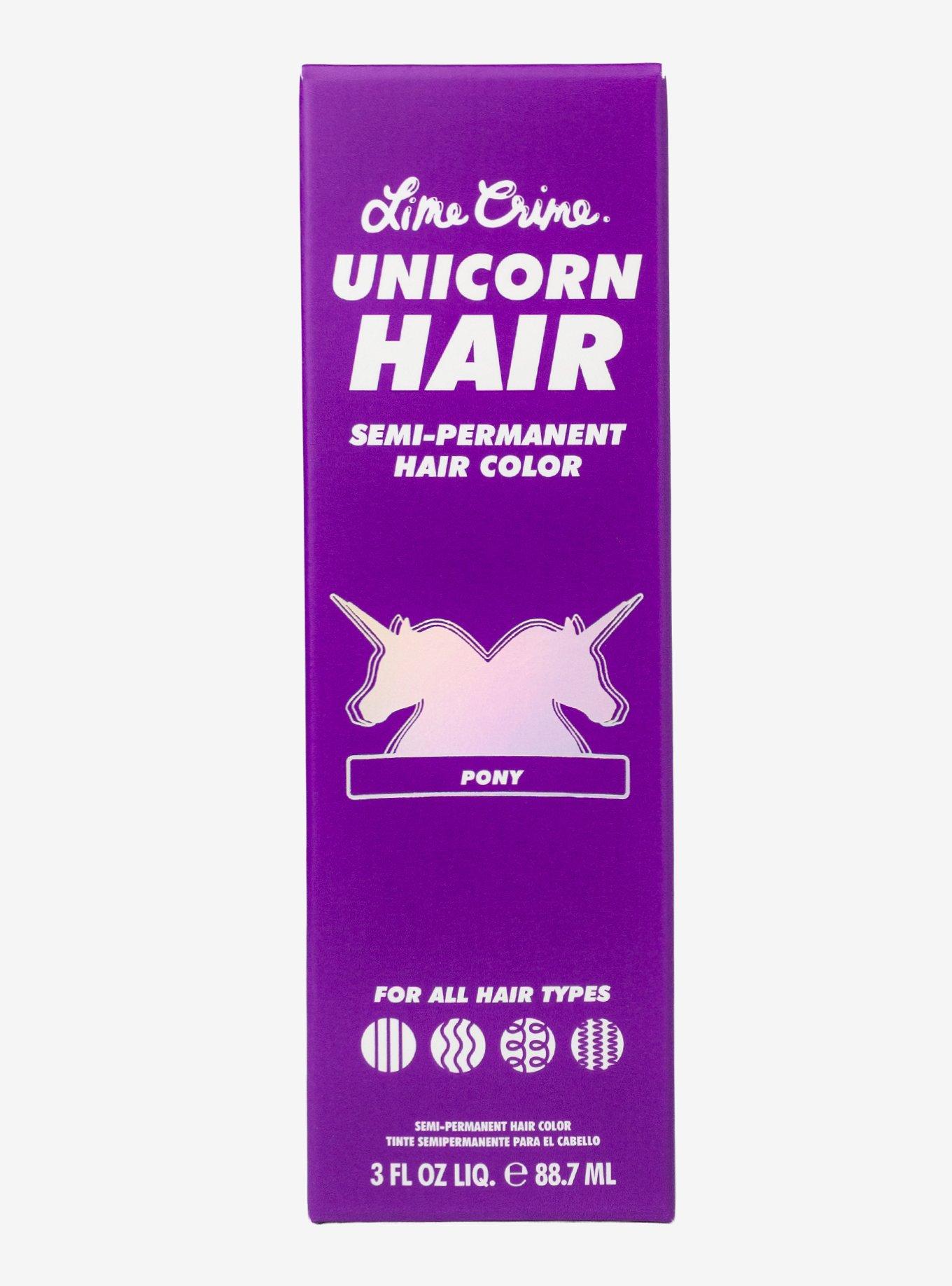 Lime Crime Unicorn Hair Pony Semi-Permanent Hair Dye, , hi-res