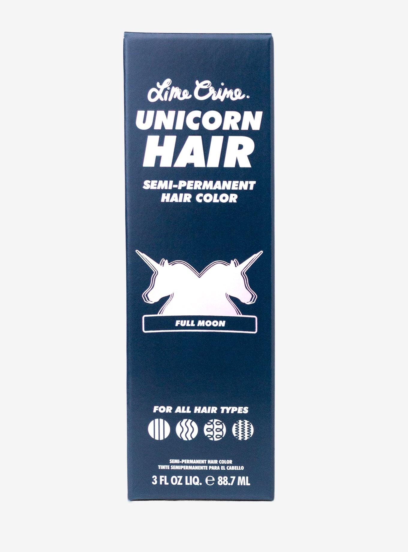 Lime Crime Unicorn Hair Full Moon Semi-Permanent Hair Dye, , hi-res