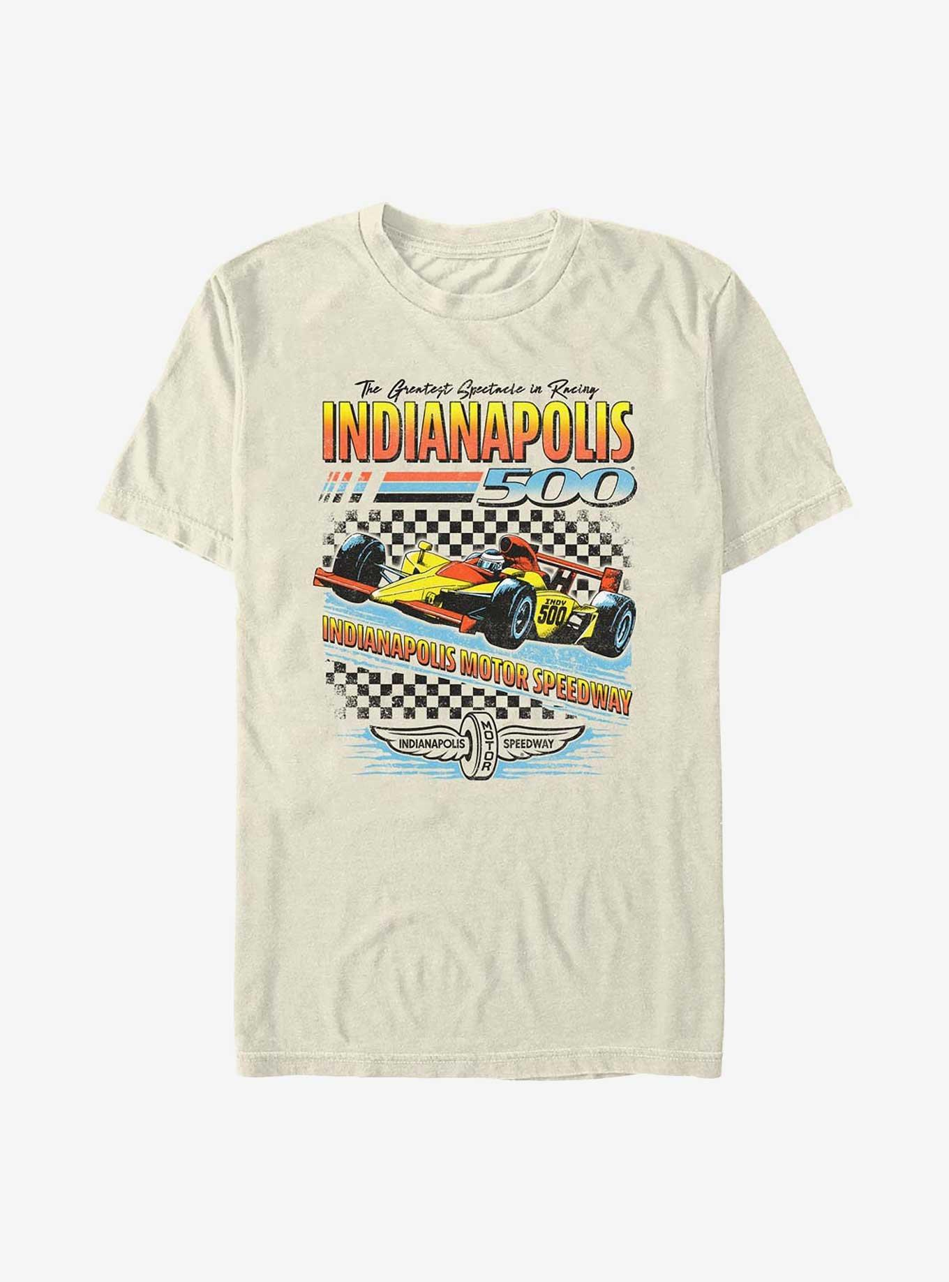 COMFORTCOLORS Indianapolis 500 Race Checker Garment Dye T-Shirt