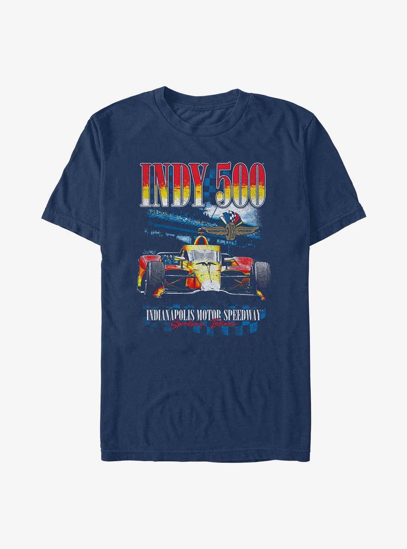 Indianapolis 500 Indy Crowd Garment Dye T-Shirt, TRUENAVY, hi-res