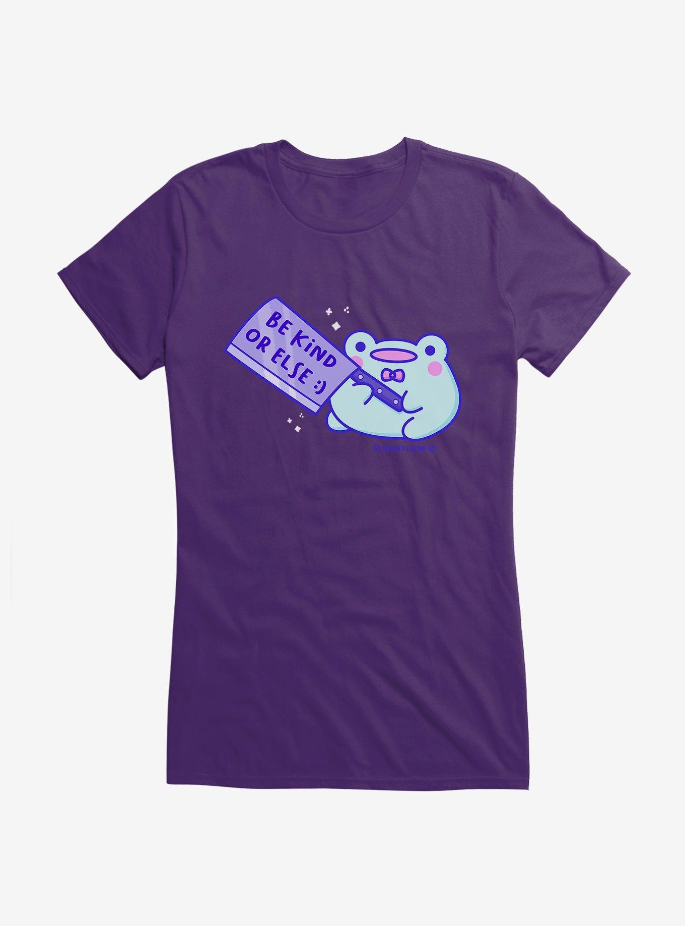 Rainylune Friend The Frog Knife Girls T-Shirt, , hi-res