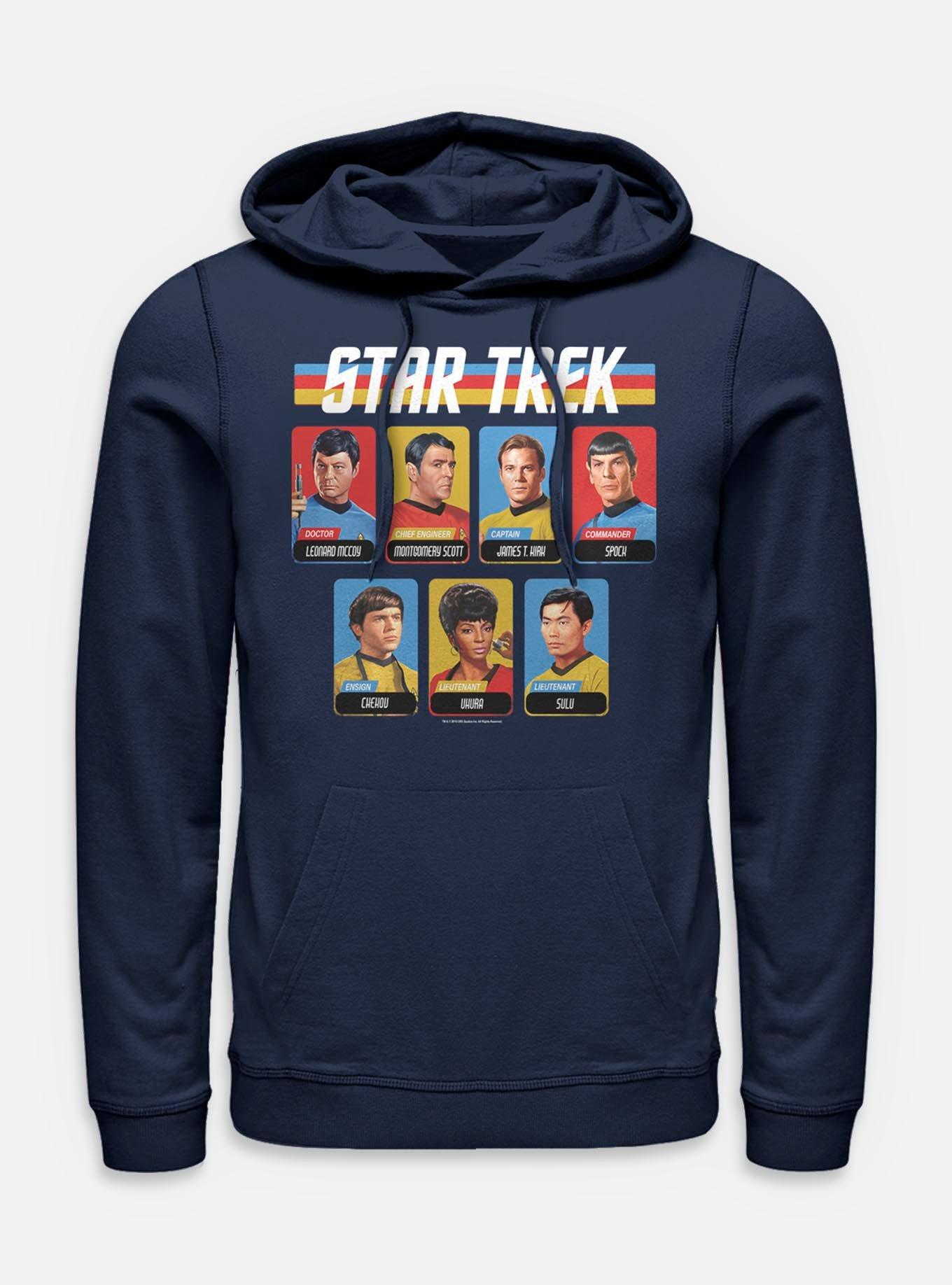 Star Trek Cast Table Hoodie, , hi-res