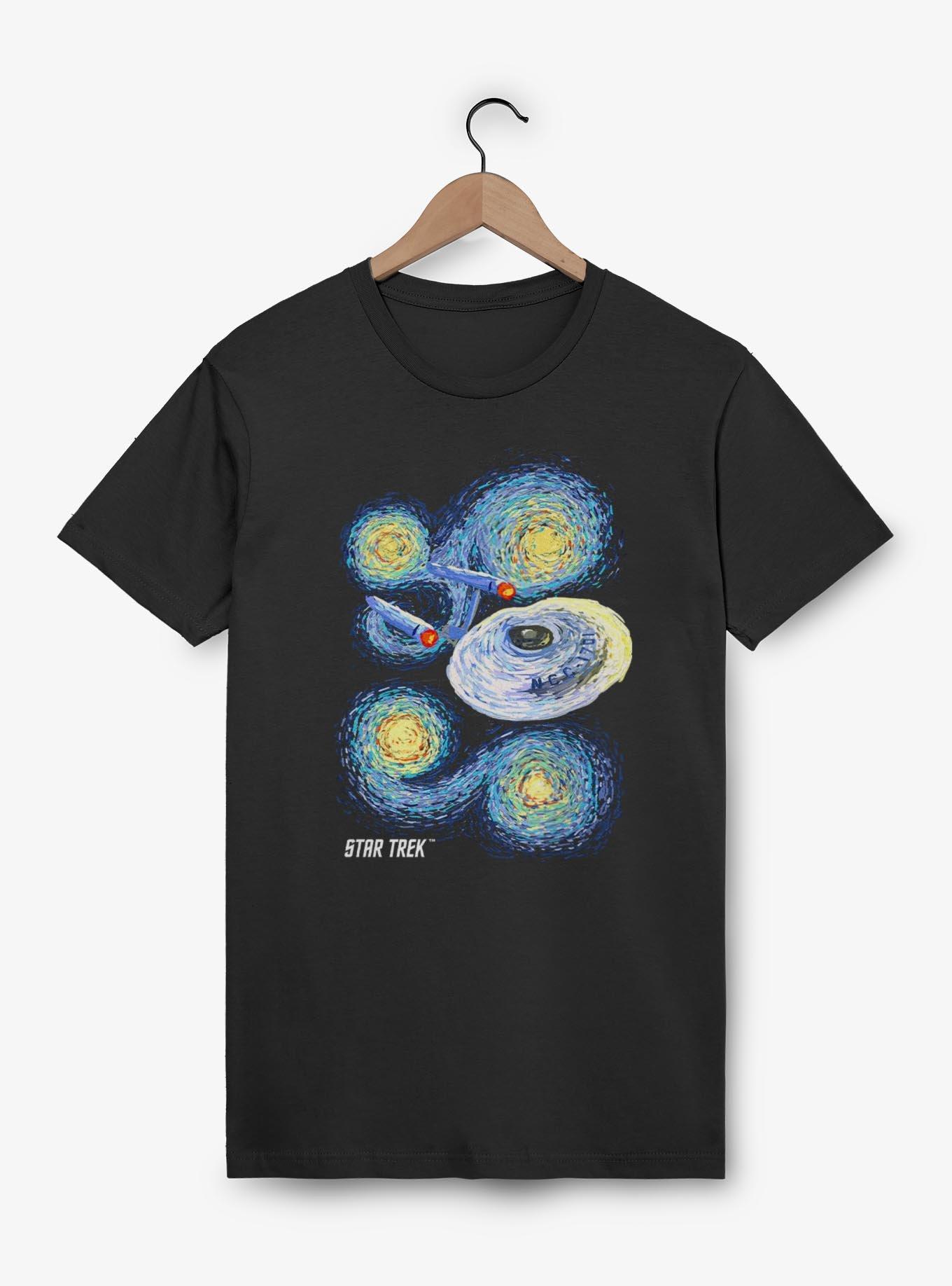 Star Trek Van Gogh Enterprise T-Shirt