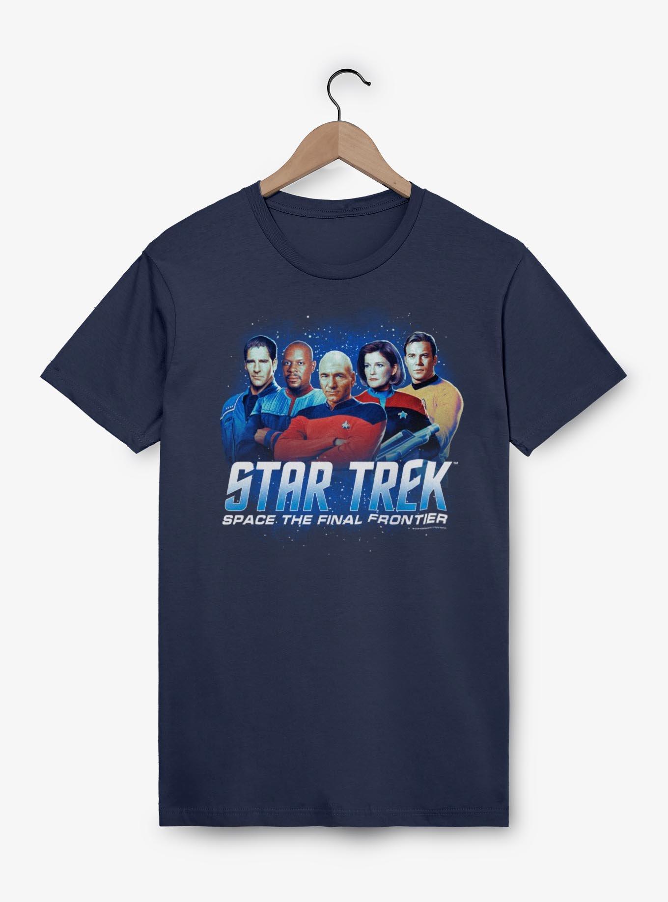 Star Trek Captains Of Space T-Shirt, , hi-res