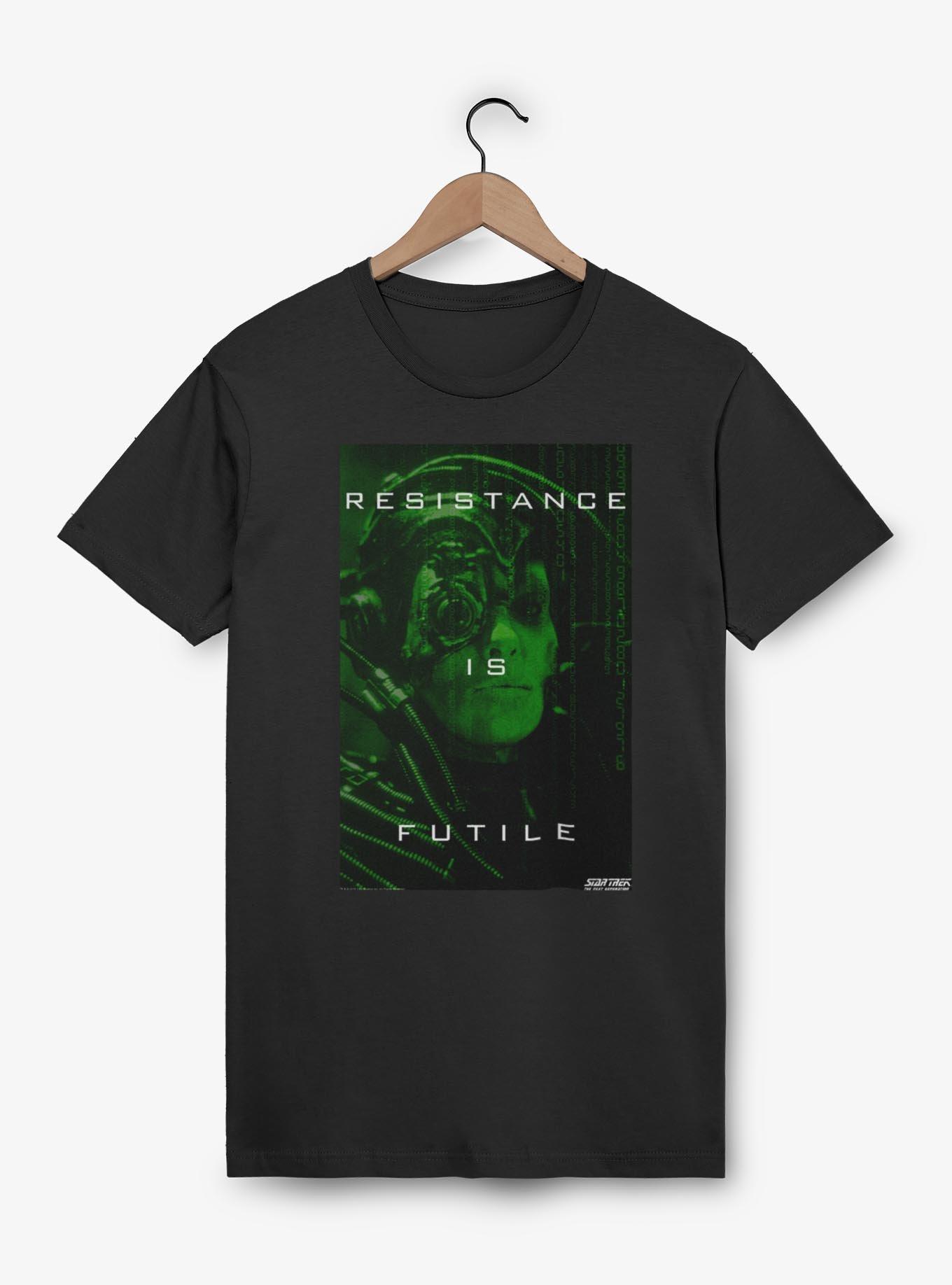 Star Trek Resistance Is Futile Green T-Shirt, , hi-res