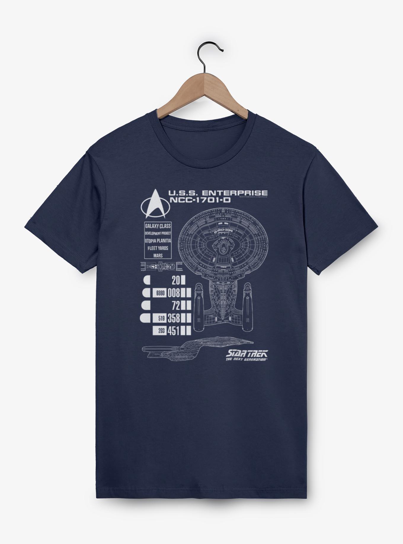 Star Trek Ship Schematics T-Shirt, , hi-res
