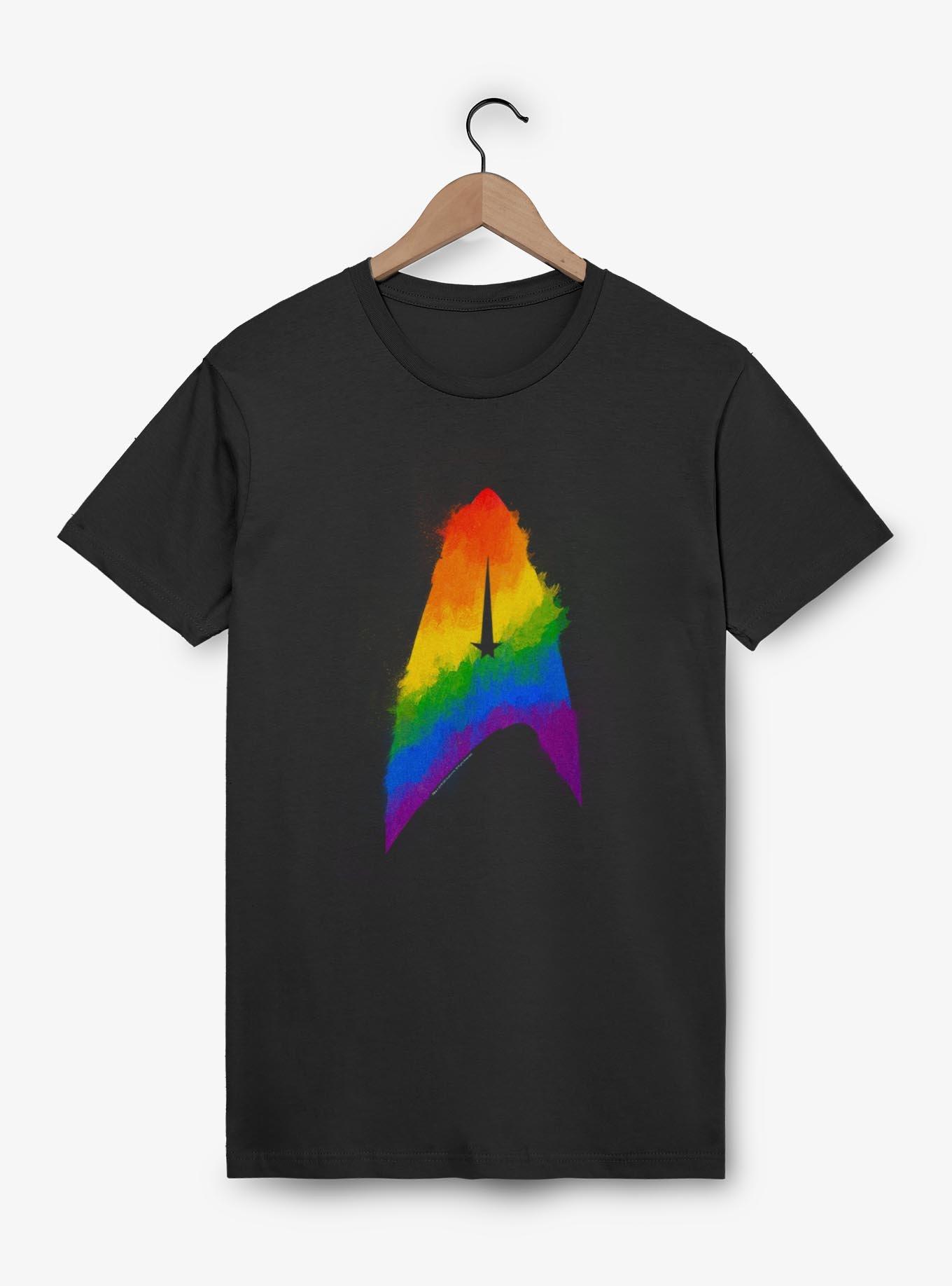 Star Trek Pride Paint Badge T-Shirt, , hi-res