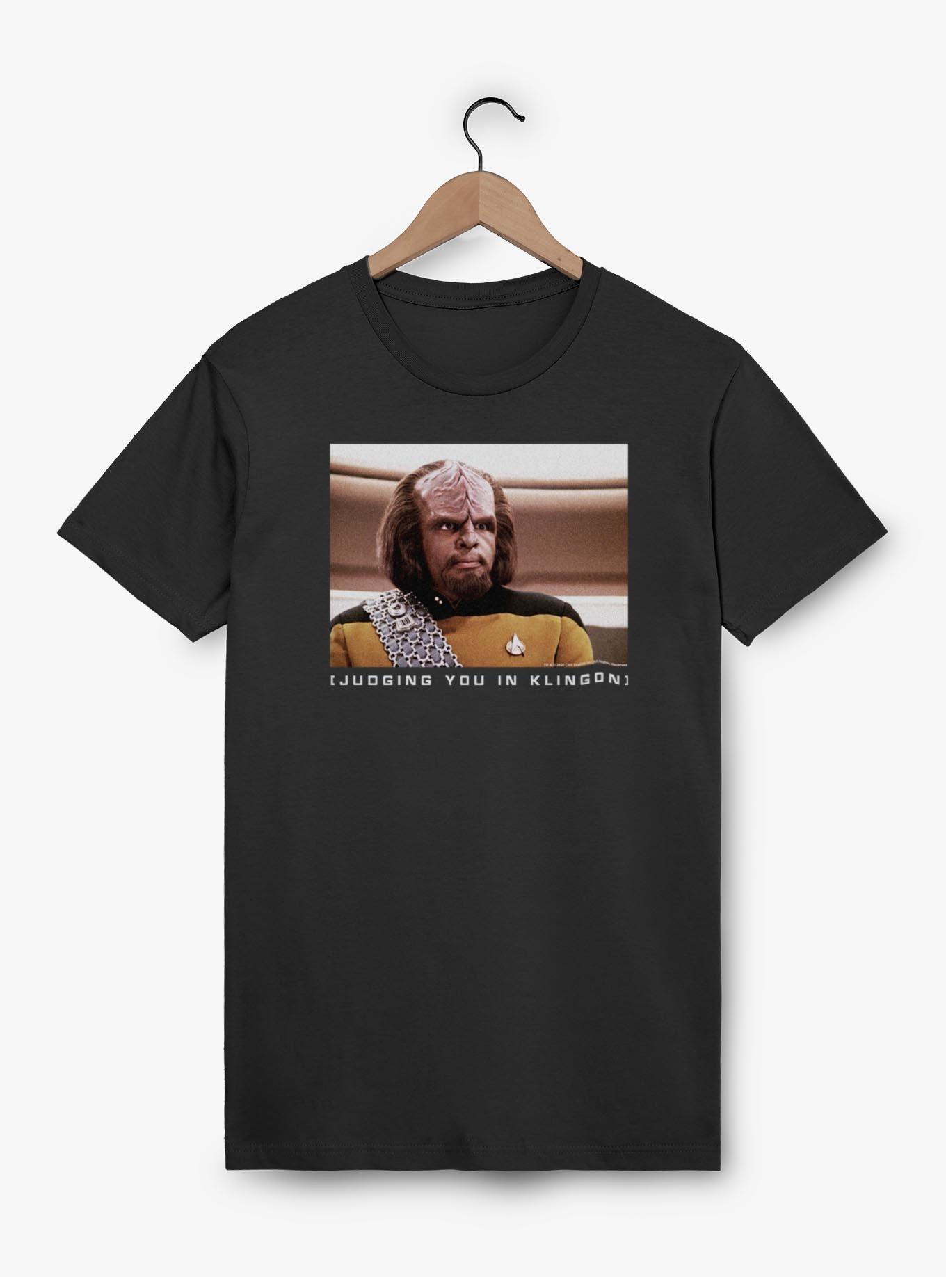 Star Trek Judging In Klingon T-Shirt, , hi-res