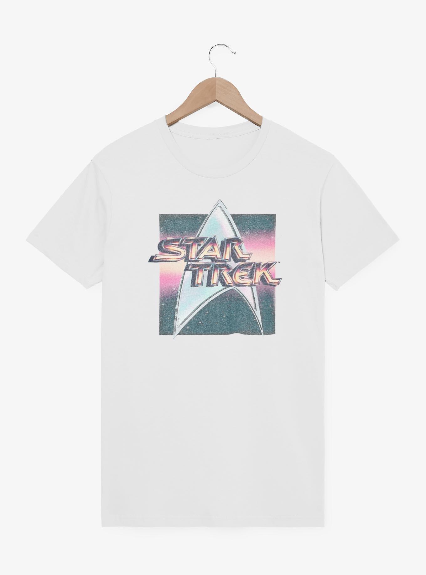 Star Trek Logo Box T-Shirt, WHITE, hi-res