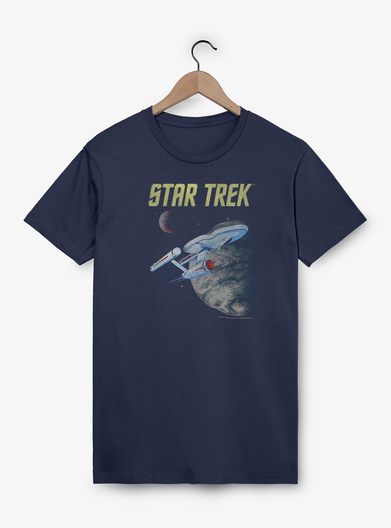 Star Trek Space Flight T-Shirt, NAVY, hi-res