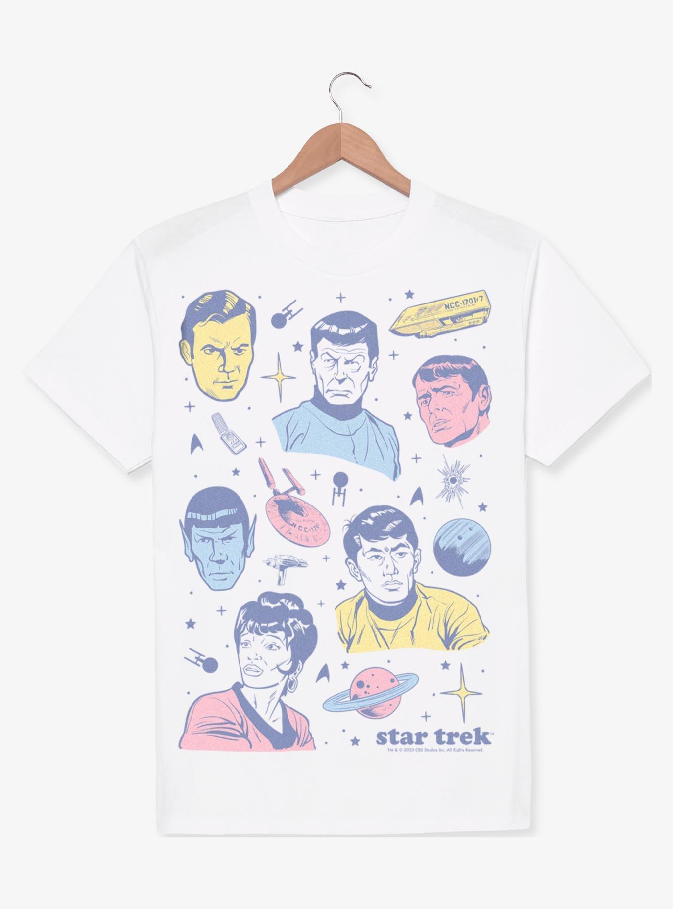 Star Trek Pastel Crew T-Shirt