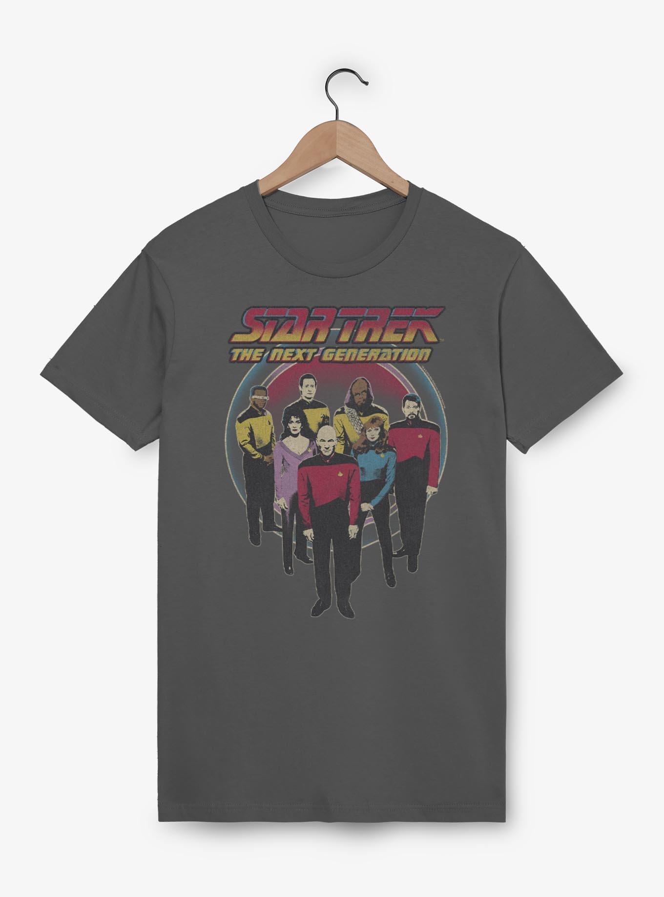 Star Trek Star Trek Group Garment Dye T-Shirt, PEPPER, hi-res