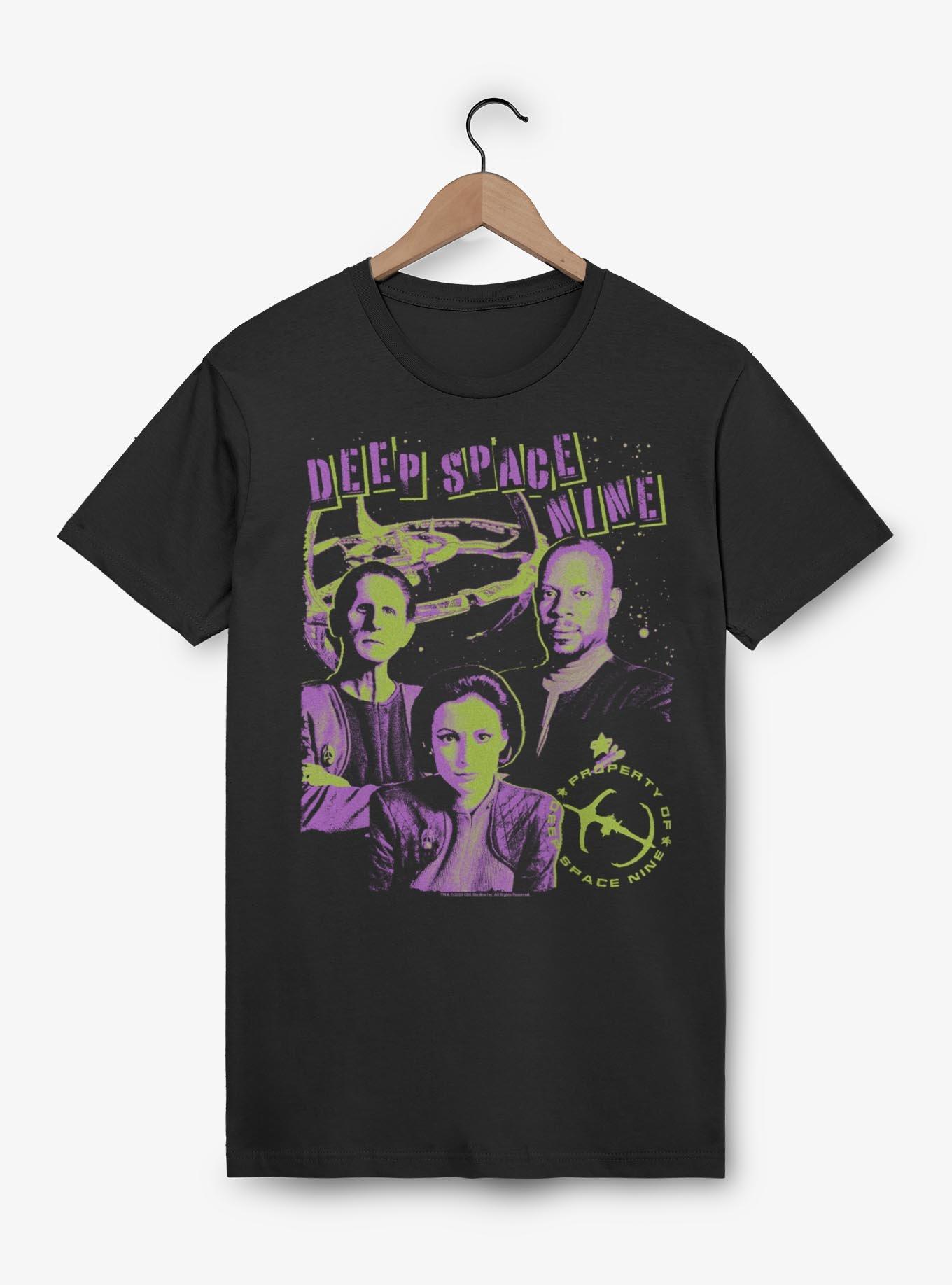 Star Trek Deep Space Nine Poster T-Shirt, BLACK, hi-res
