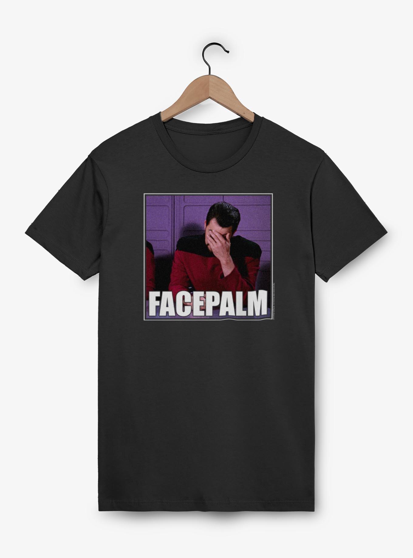 Star Trek Facepalm Meme T-Shirt, , hi-res