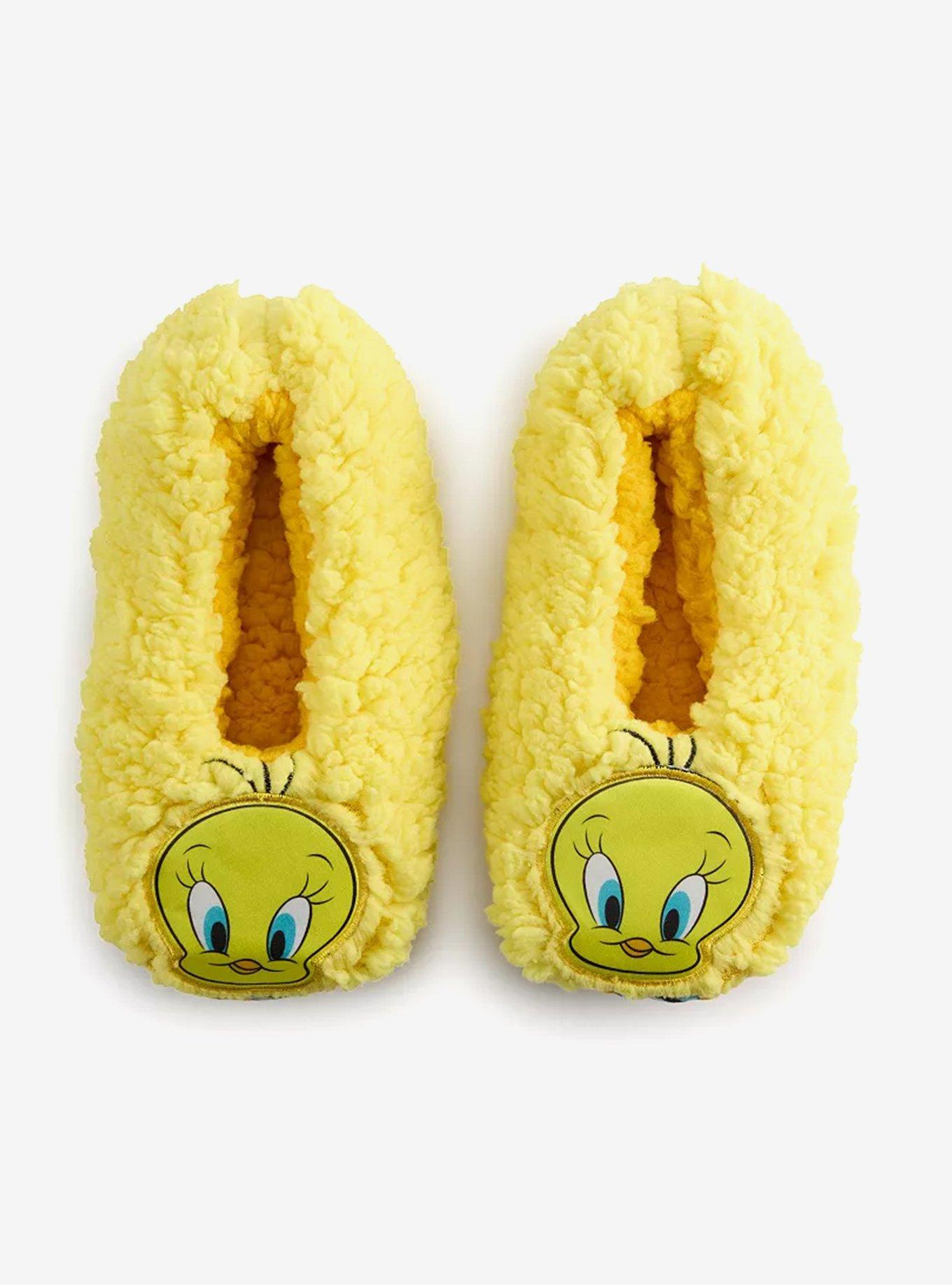 Looney Tunes Tweety Cozy Slippers, , hi-res