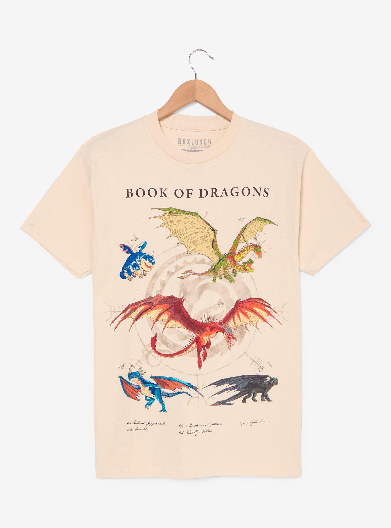 DreamWorks How To Train Your Dragon Book of Dragons T-Shirt - BoxLunch Exclusive, , hi-res