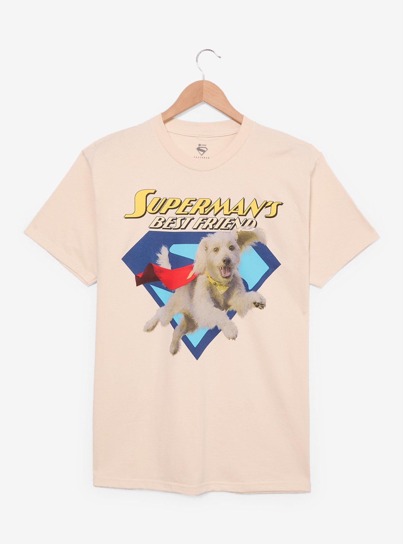 DC Comics Superman Krypto Portrait T-Shirt - BoxLunch Exclusive, , hi-res