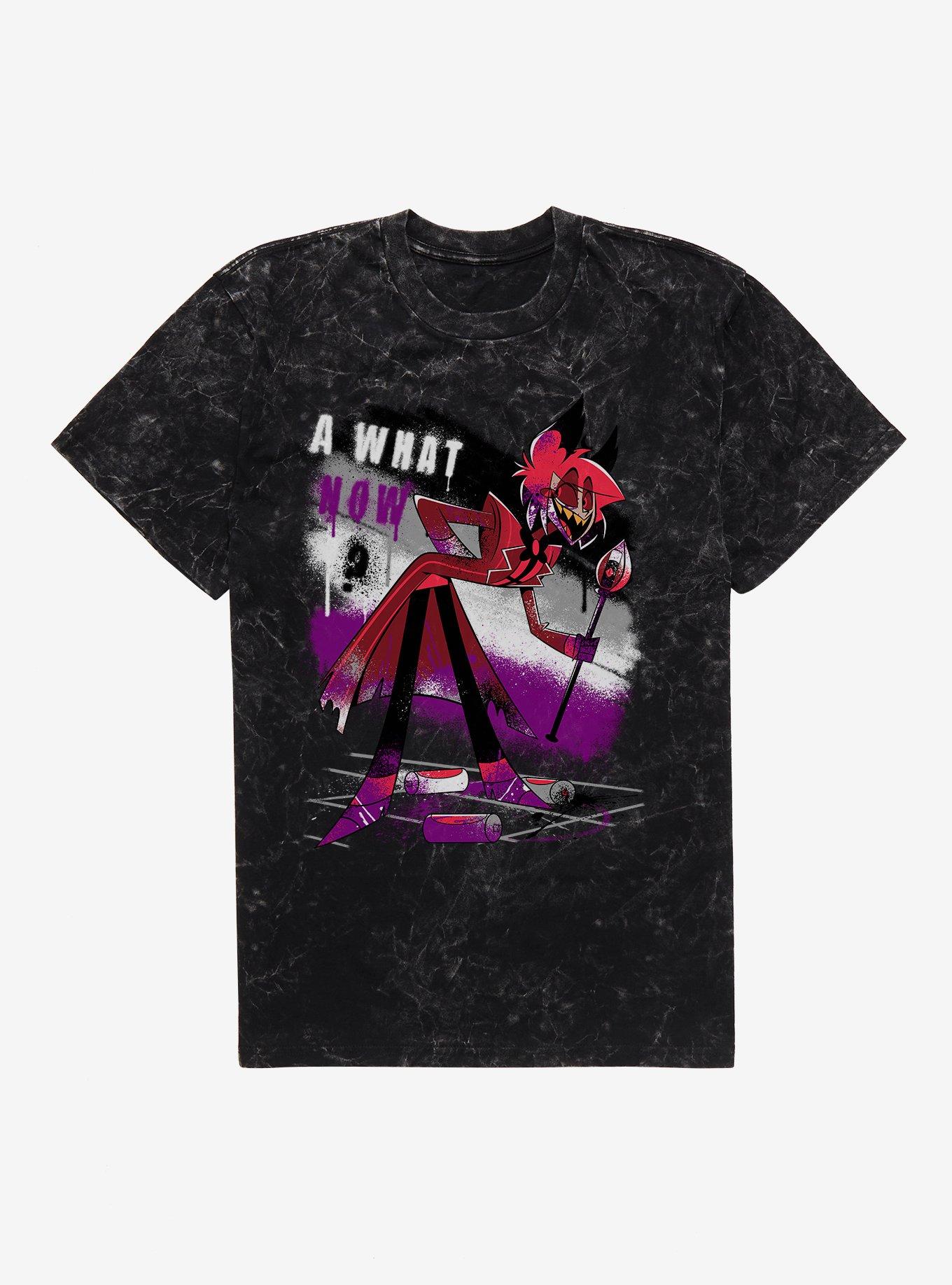 Hazbin Hotel Alastor What Now Mineral Wash T-Shirt, , hi-res