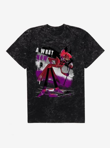 Tシャツ・カットソー Hazbin Hotel Guitar Solo Adam Mineral Wash T-Shirt Hazbin Hotel Guitar Solo Adam Mineral Wash T-Shirt | Hot Topic