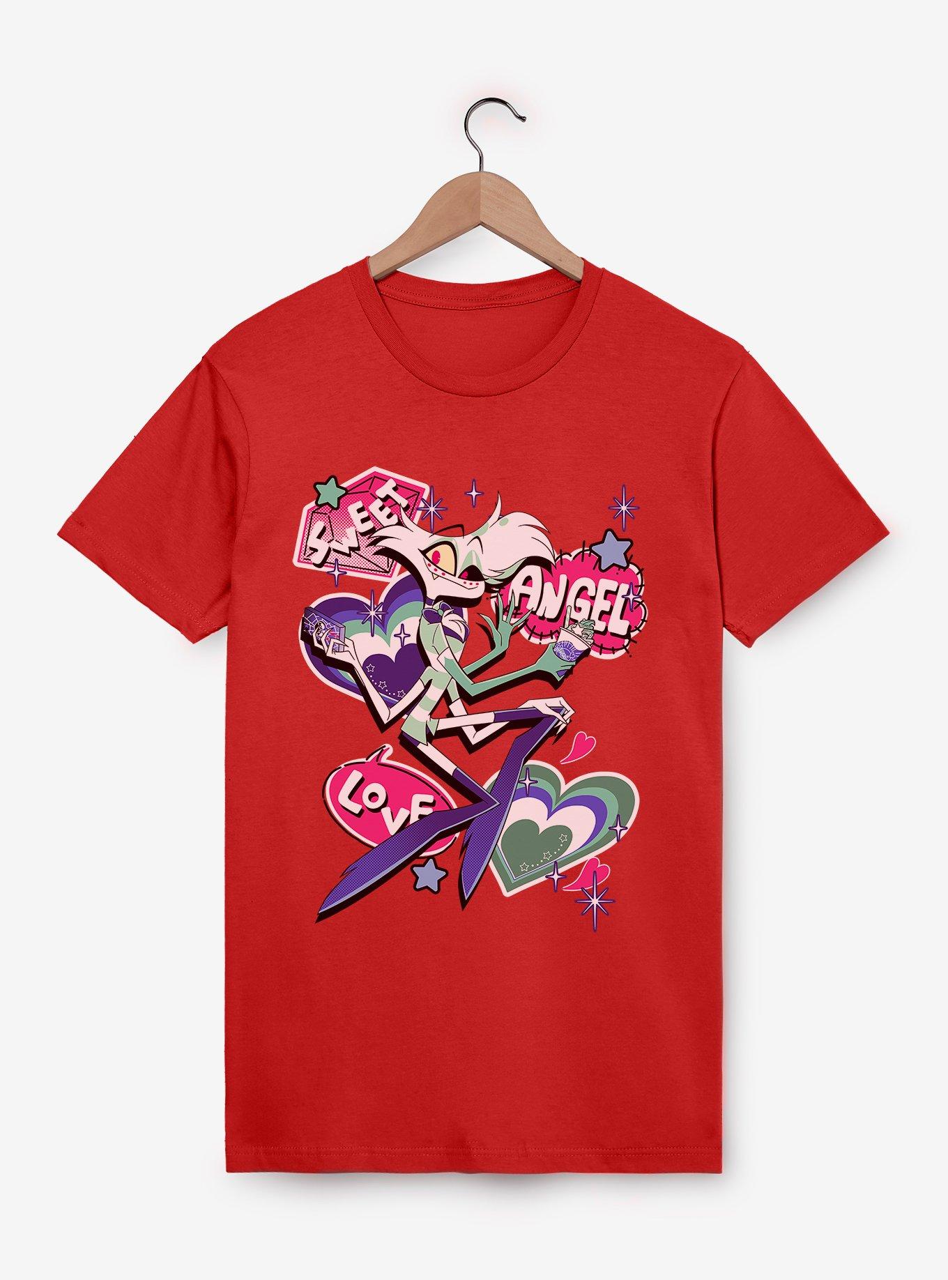 Hazbin Hotel Sweet Angel Love Angel Dust T-Shirt, , hi-res