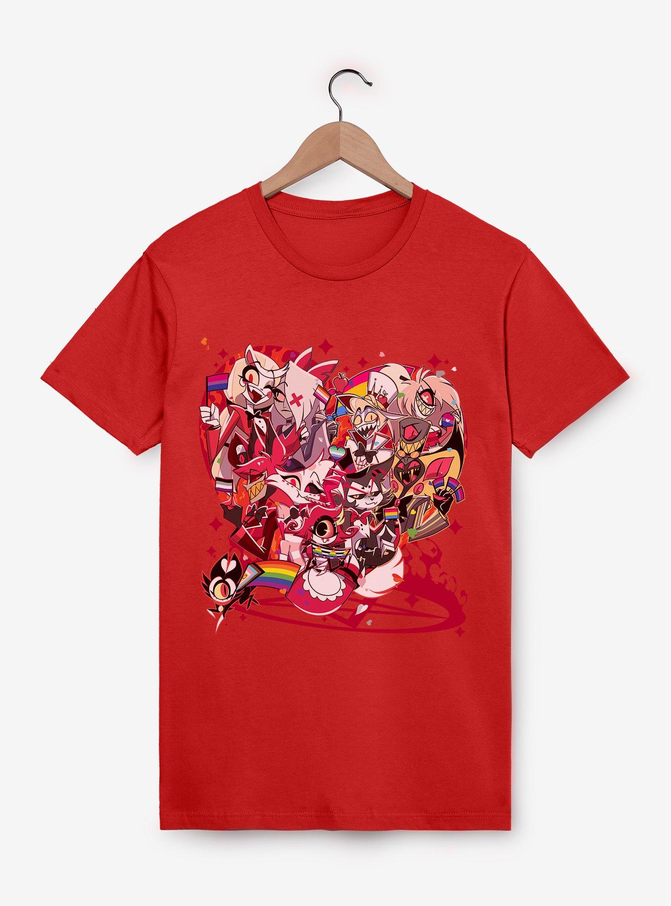 Hazbin Hotel Pride Heart T-Shirt, , hi-res