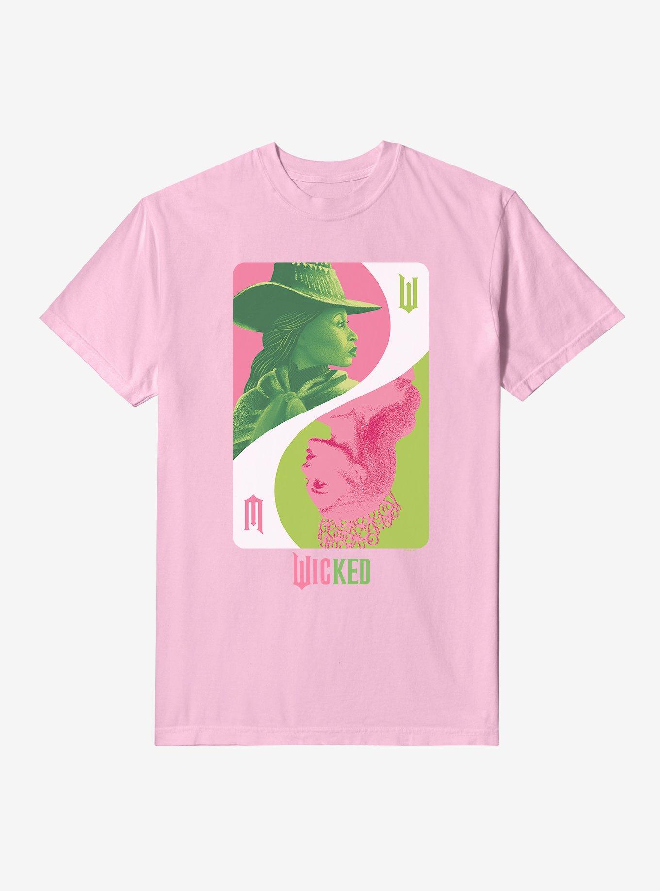 Wicked Elphaba Glinda Card Garment Dye T-Shirt, , hi-res