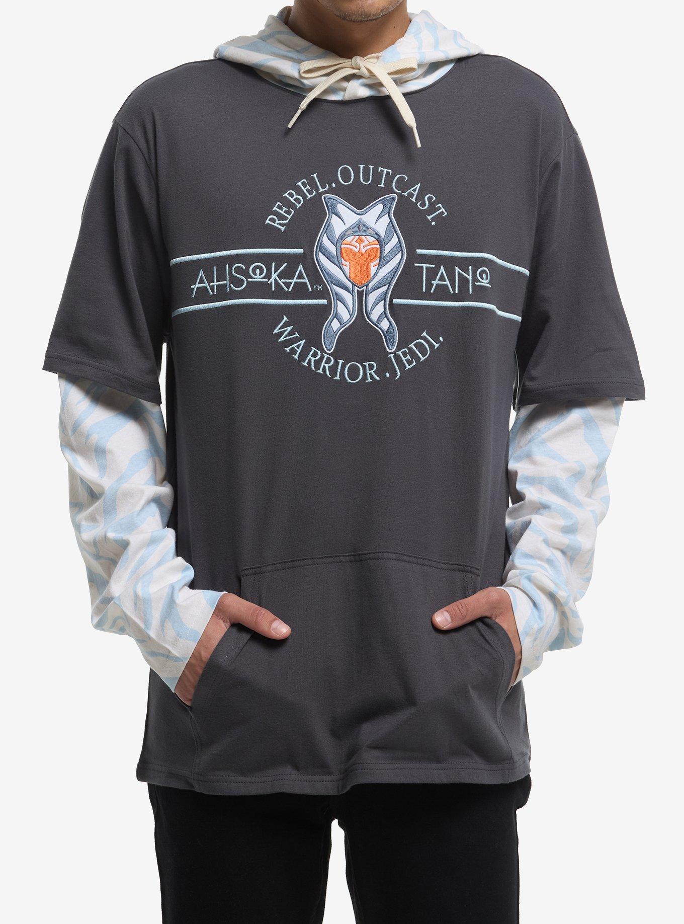 Our Universe Star Wars Ahsoka Tano Twofer Hooded Long-Sleeve Our Universe Exclusive, , hi-res