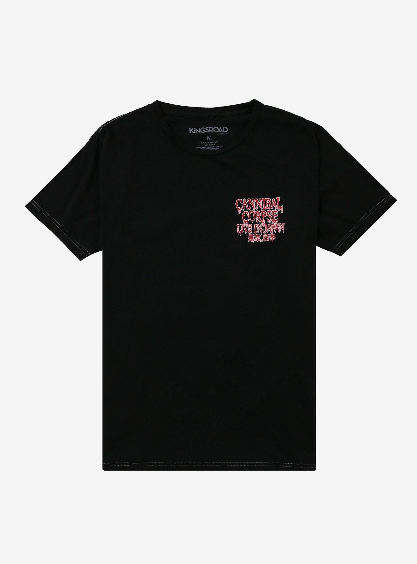 Cannibal Corpse Live In Japan Two-Sided T-Shirt, , hi-res