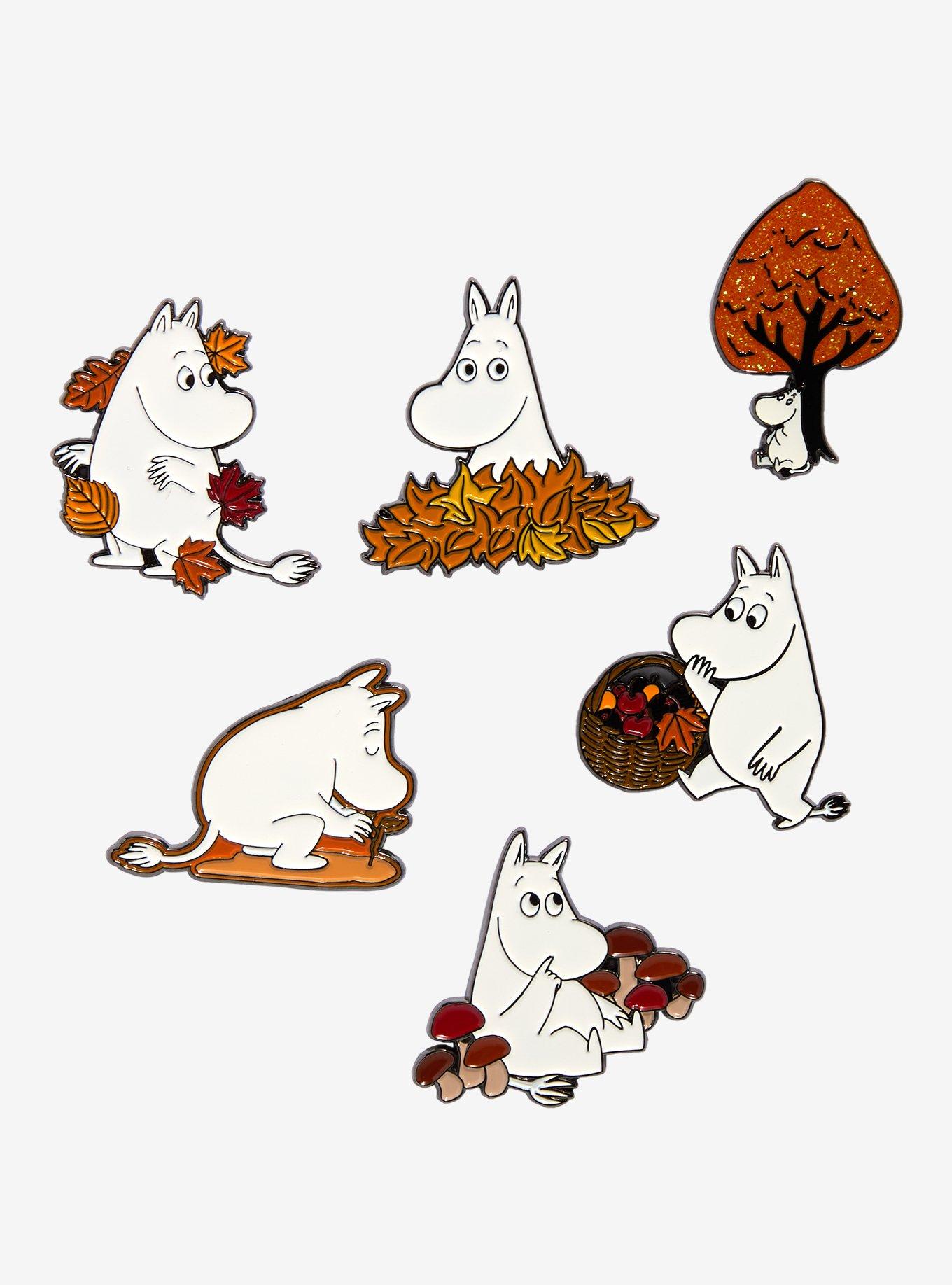 Moomin Fall Scenes Blind Box Enamel Pin - BoxLunch Exclusive, , hi-res