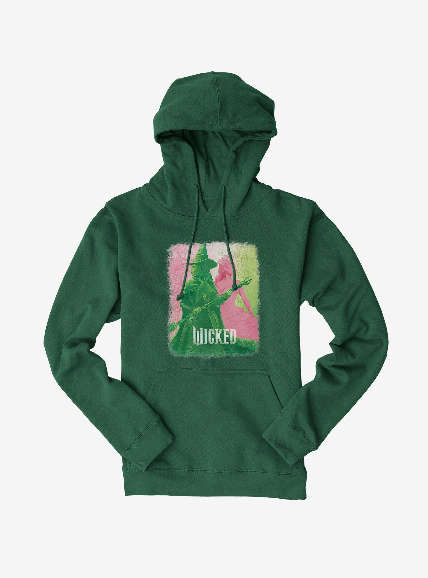 Wicked Elphaba Glinda Split Hoodie, , hi-res