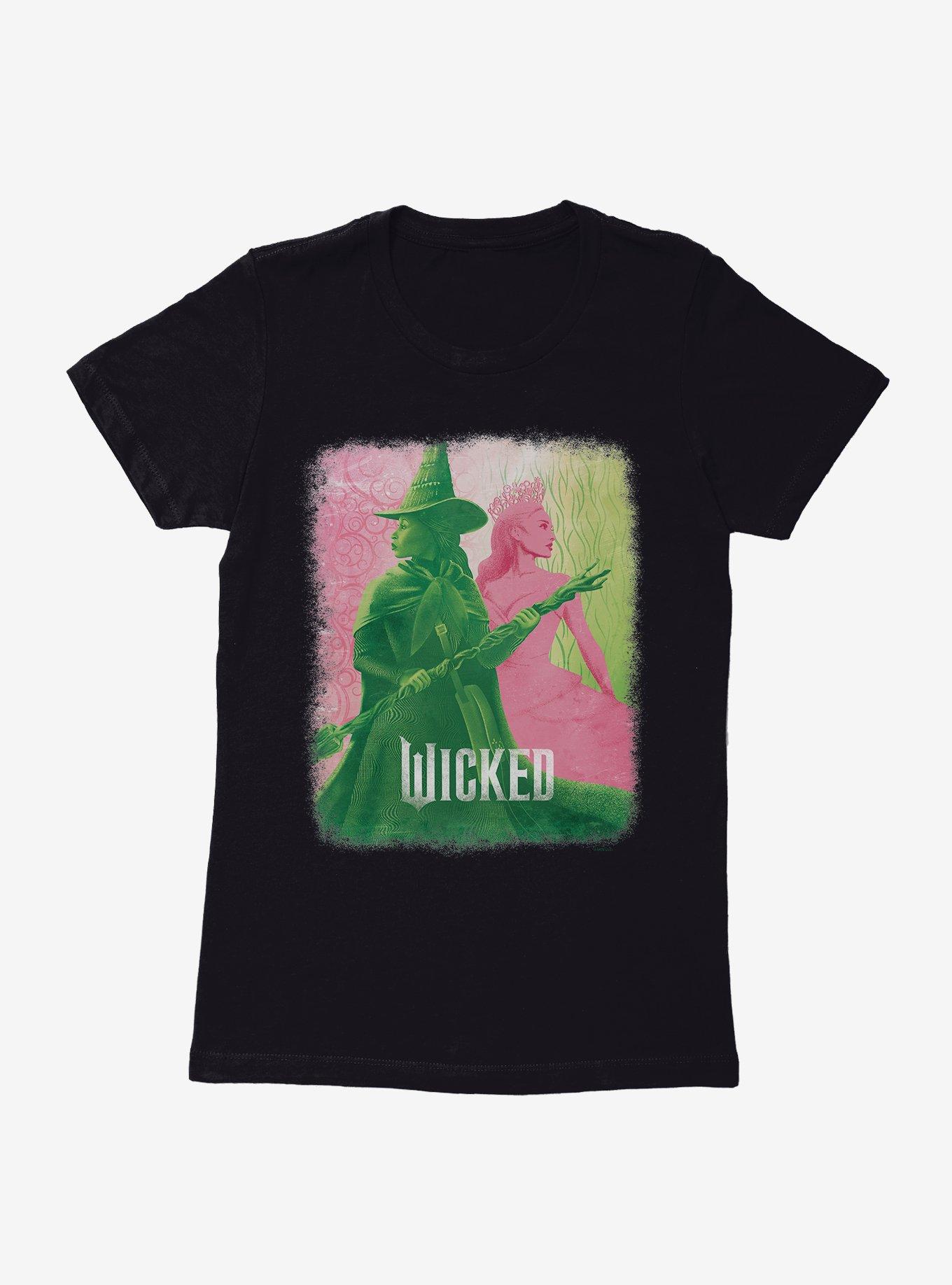 Wicked Elphaba Glinda Split Womens T-Shirt, , hi-res