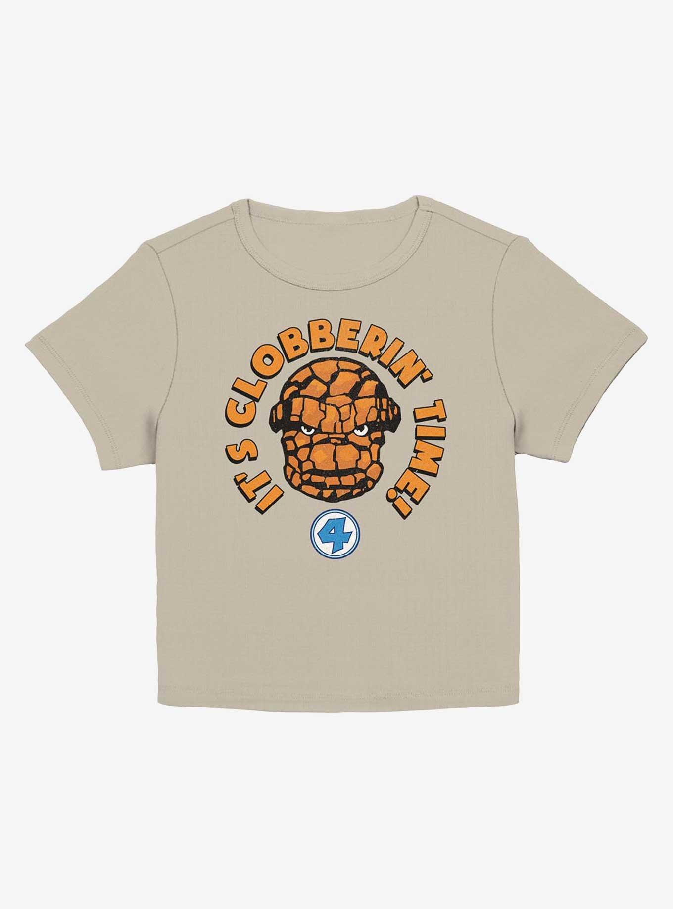Marvel Fantastic Four Clobberin' Time Girls Baby T-Shirt, PLAZTAUPE, hi-res