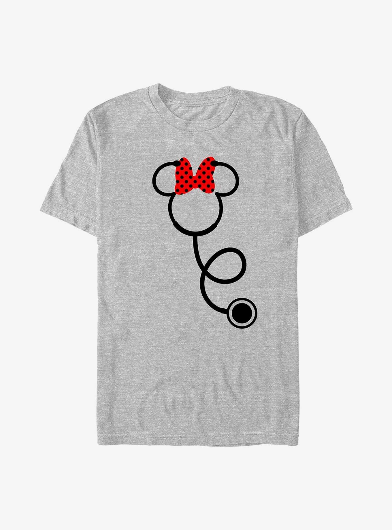 Disney Minnie Mouse Minnie Stethoscope T-Shirt, ATH HTR, hi-res
