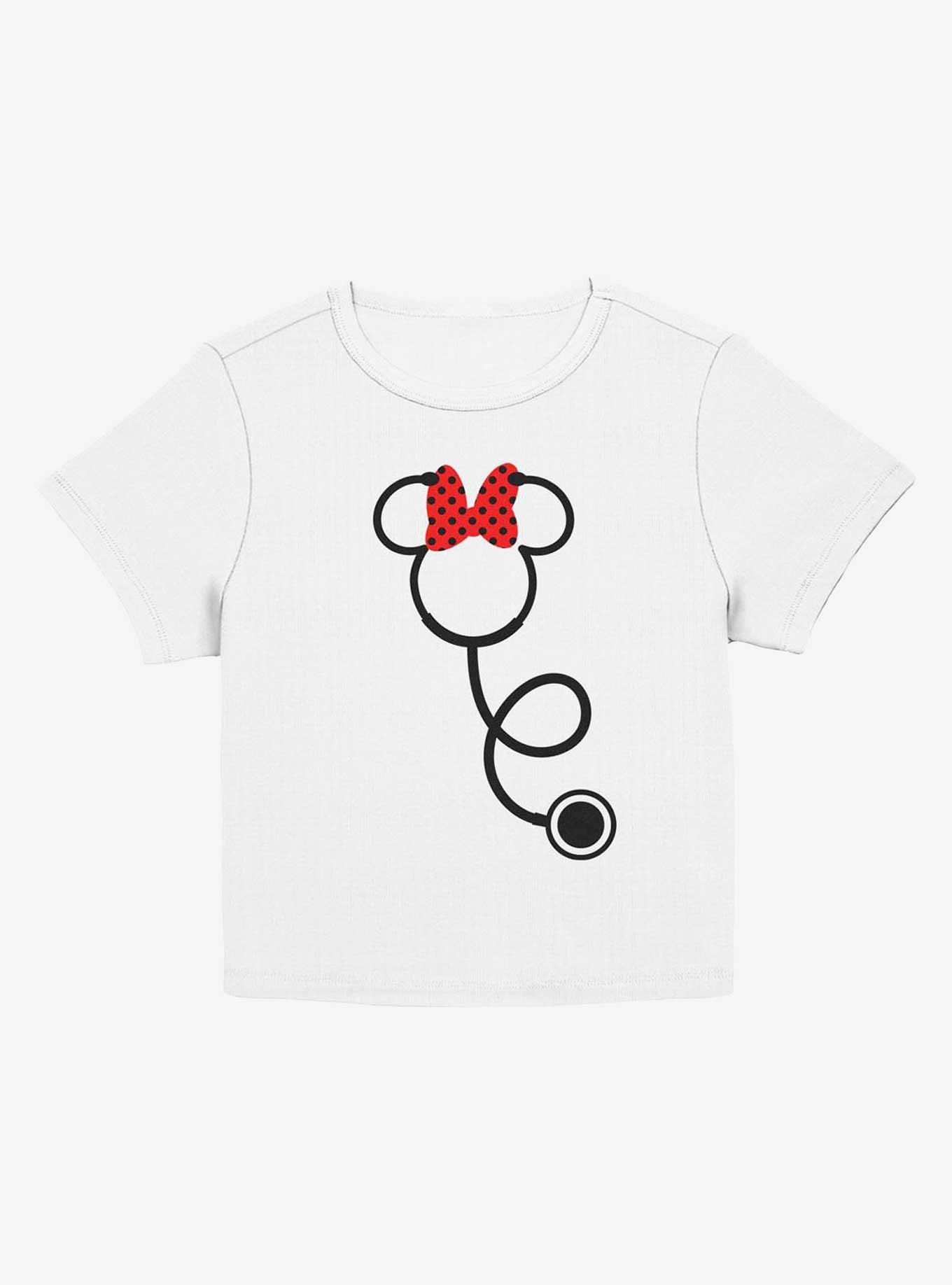 Disney Minnie Mouse Minnie Stethoscope Girls Baby T-Shirt, EGRET, hi-res