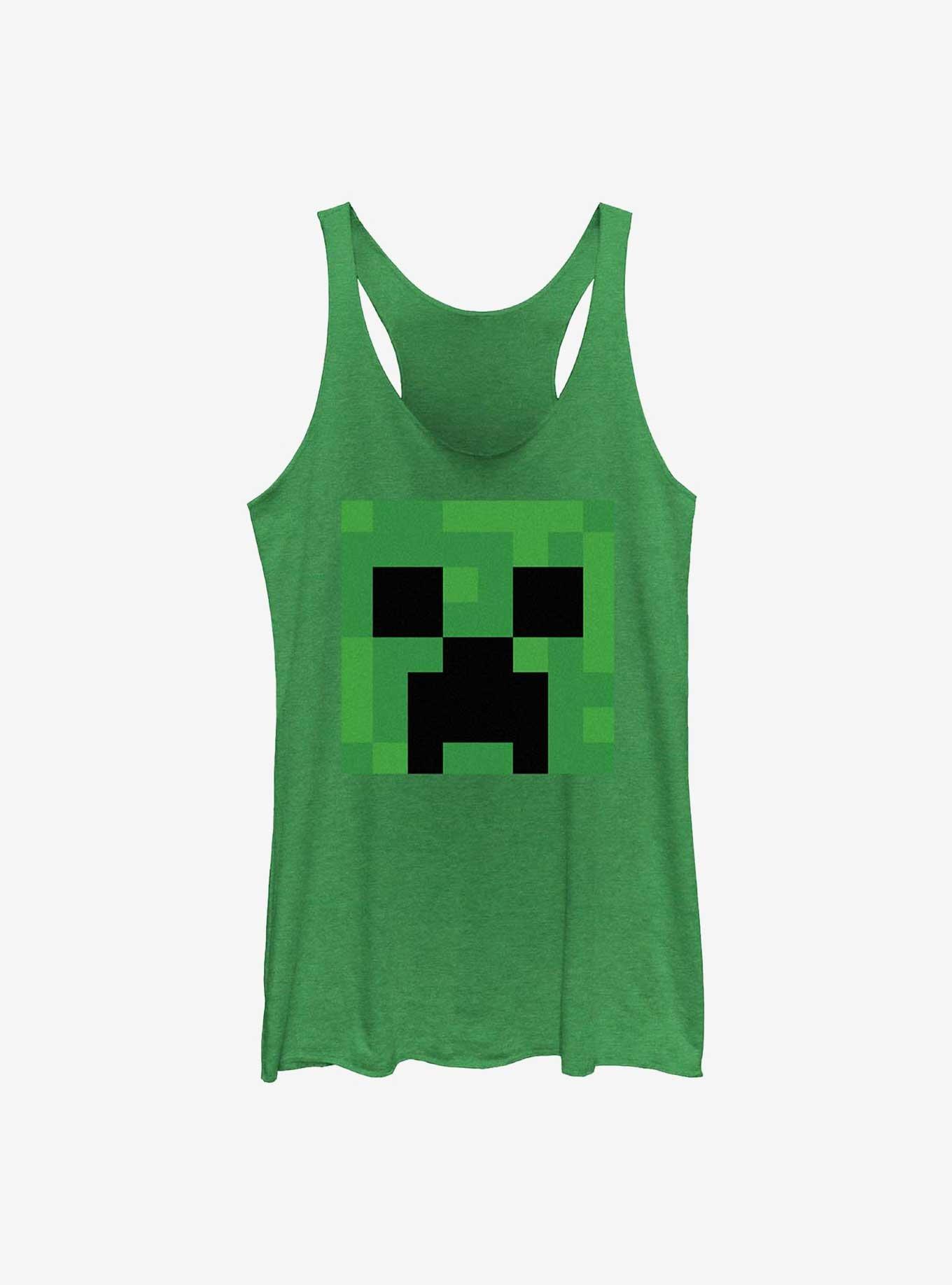 Minecraft Creeper Big Face Girls Tank, , hi-res